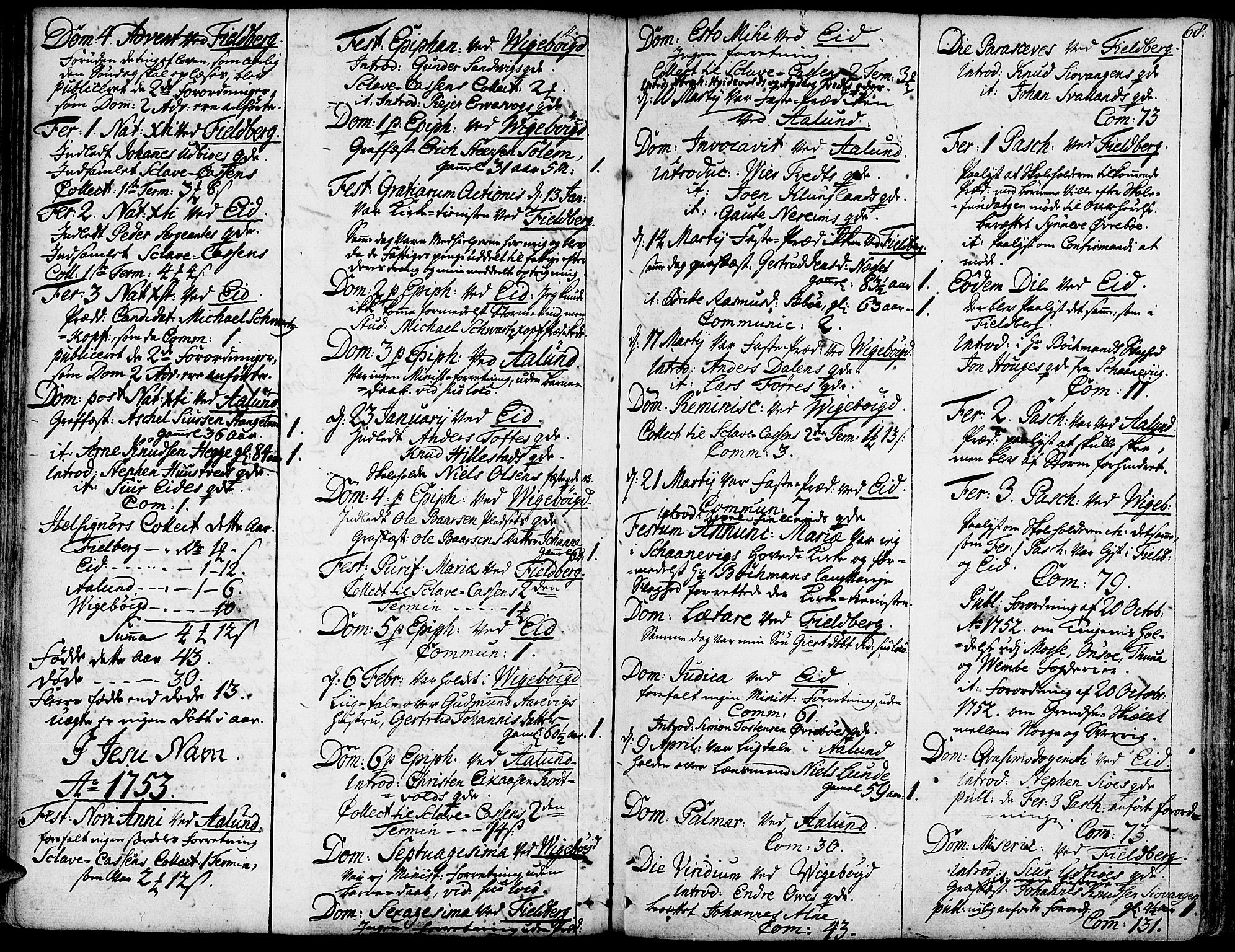 Fjelberg sokneprestembete, SAB/A-75201/H/Haa: Parish register (official) no. A 1, 1739-1759, p. 68