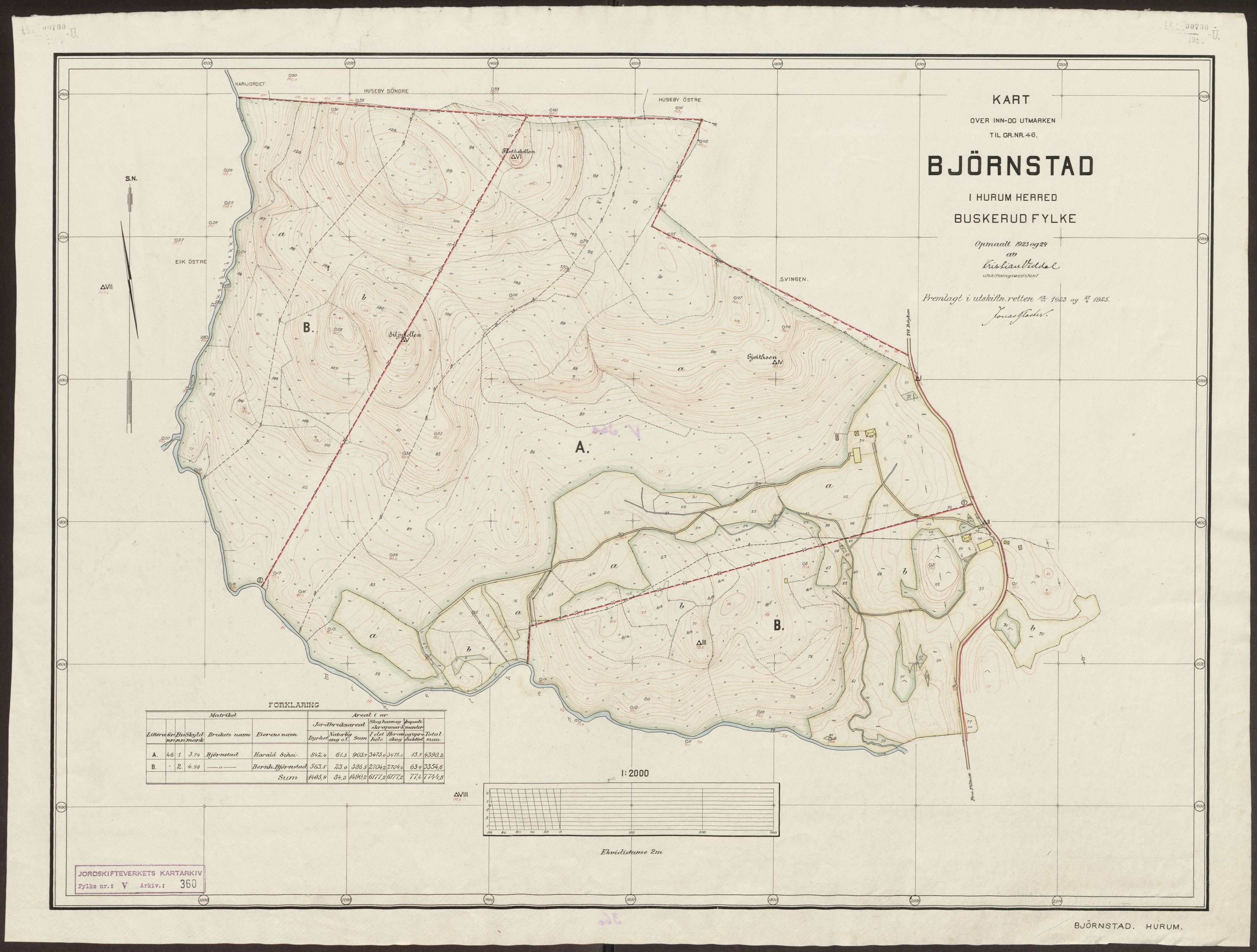 Jordskifteverkets kartarkiv, AV/RA-S-3929/T, 1859-1988, p. 508