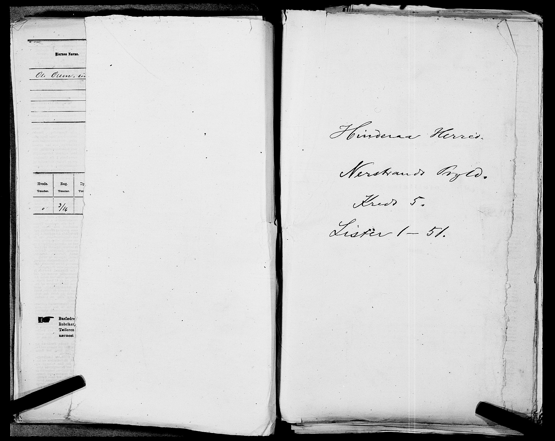 SAST, 1875 census for 1139P Nedstrand, 1875, p. 334