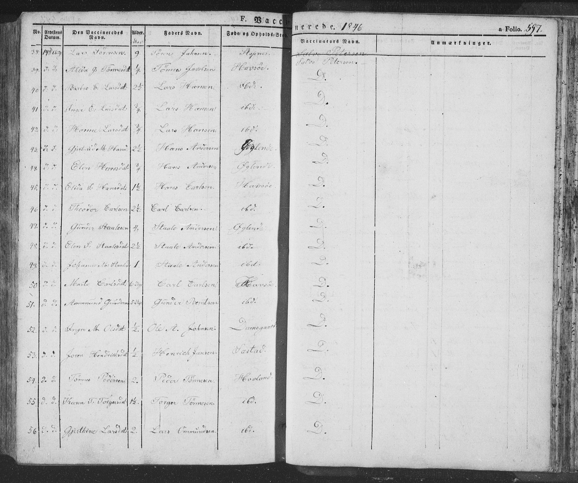 Eigersund sokneprestkontor, AV/SAST-A-101807/S08/L0009: Parish register (official) no. A 9, 1827-1850, p. 597