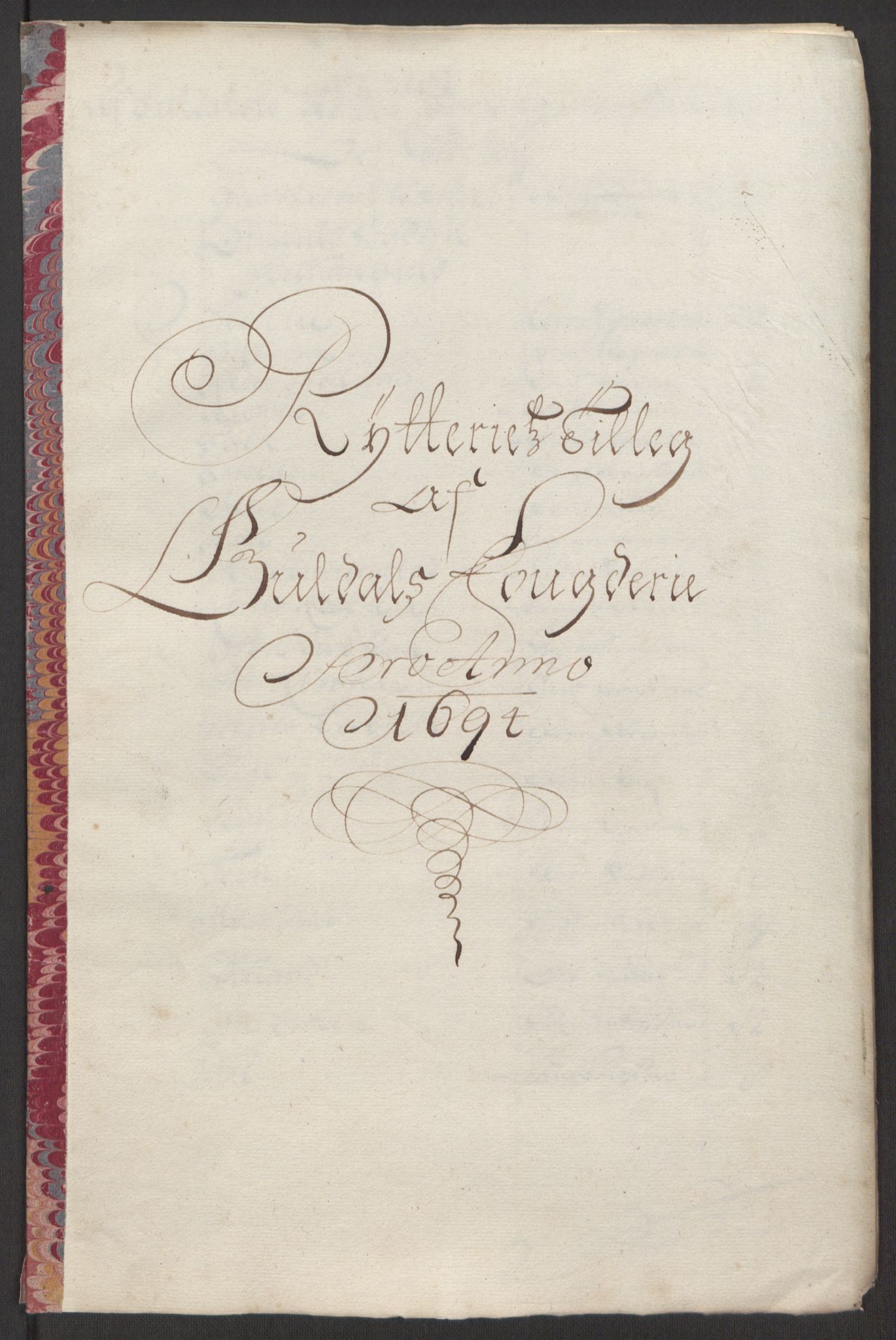 Rentekammeret inntil 1814, Reviderte regnskaper, Fogderegnskap, RA/EA-4092/R60/L3944: Fogderegnskap Orkdal og Gauldal, 1694, p. 425