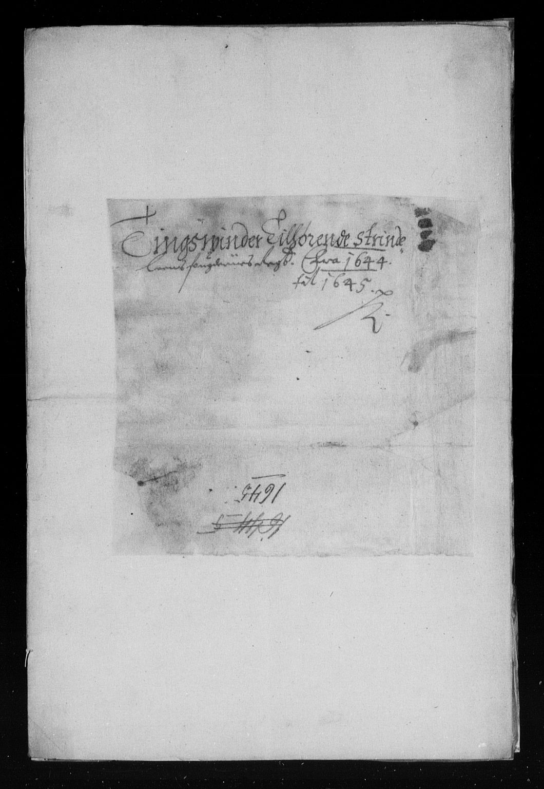 Rentekammeret inntil 1814, Reviderte regnskaper, Lensregnskaper, AV/RA-EA-5023/R/Rb/Rbw/L0082: Trondheim len, 1644-1645