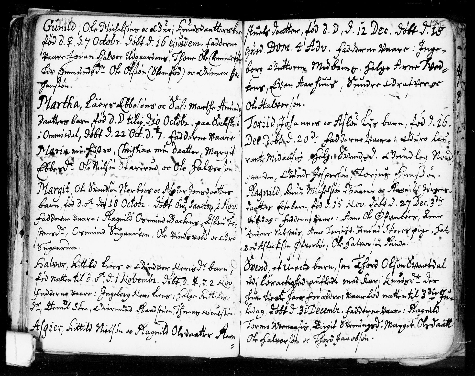 Seljord kirkebøker, SAKO/A-20/F/Fa/L0002: Parish register (official) no. I 2, 1689-1713, p. 174-175