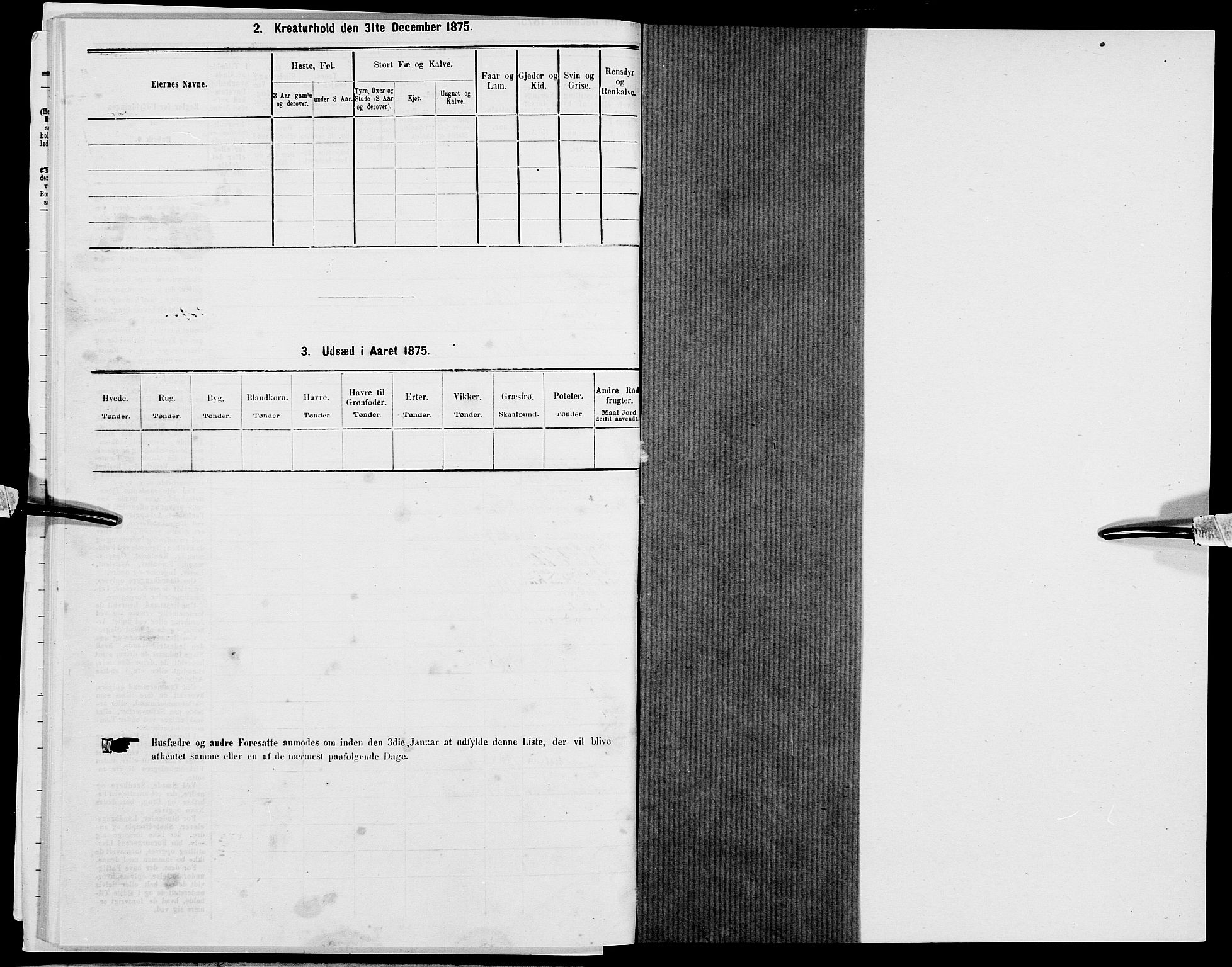 SAK, 1875 census for 1001P Kristiansand, 1875, p. 985