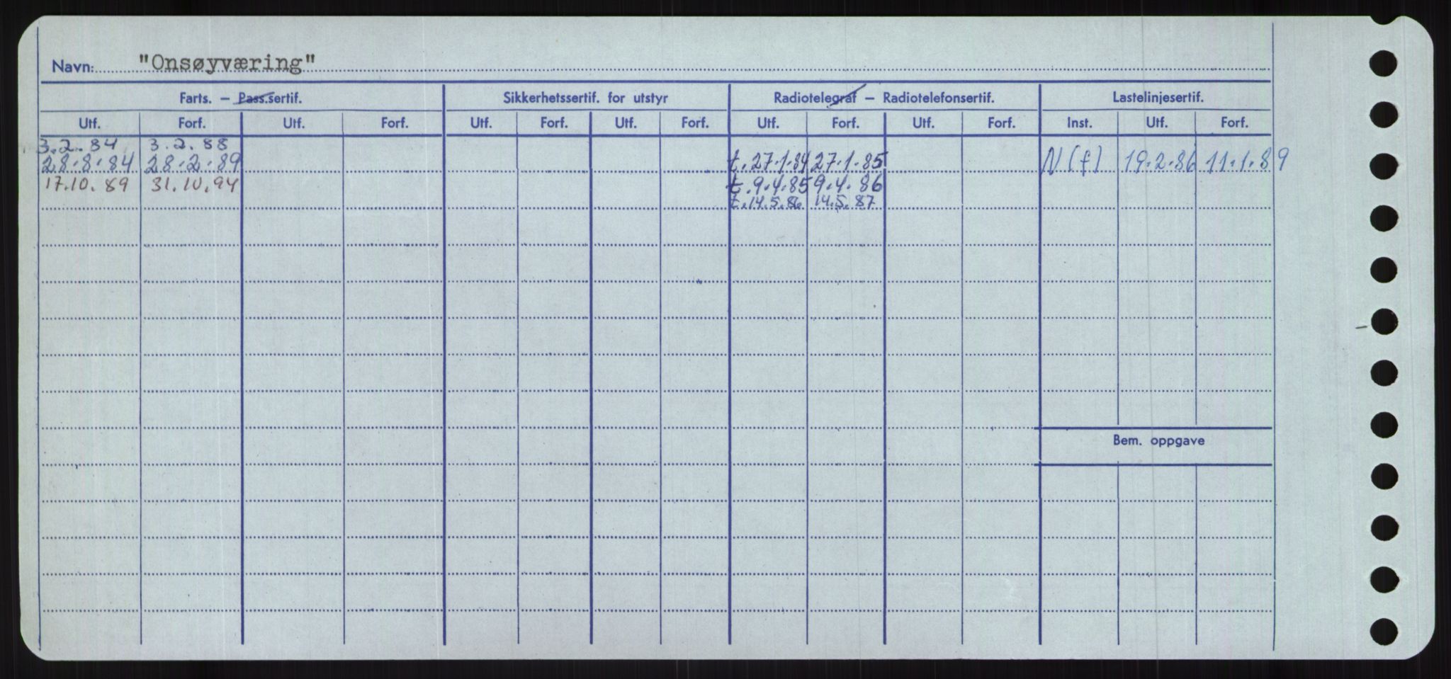 Sjøfartsdirektoratet med forløpere, Skipsmålingen, RA/S-1627/H/Ha/L0004/0002: Fartøy, Mas-R / Fartøy, Odin-R, p. 102