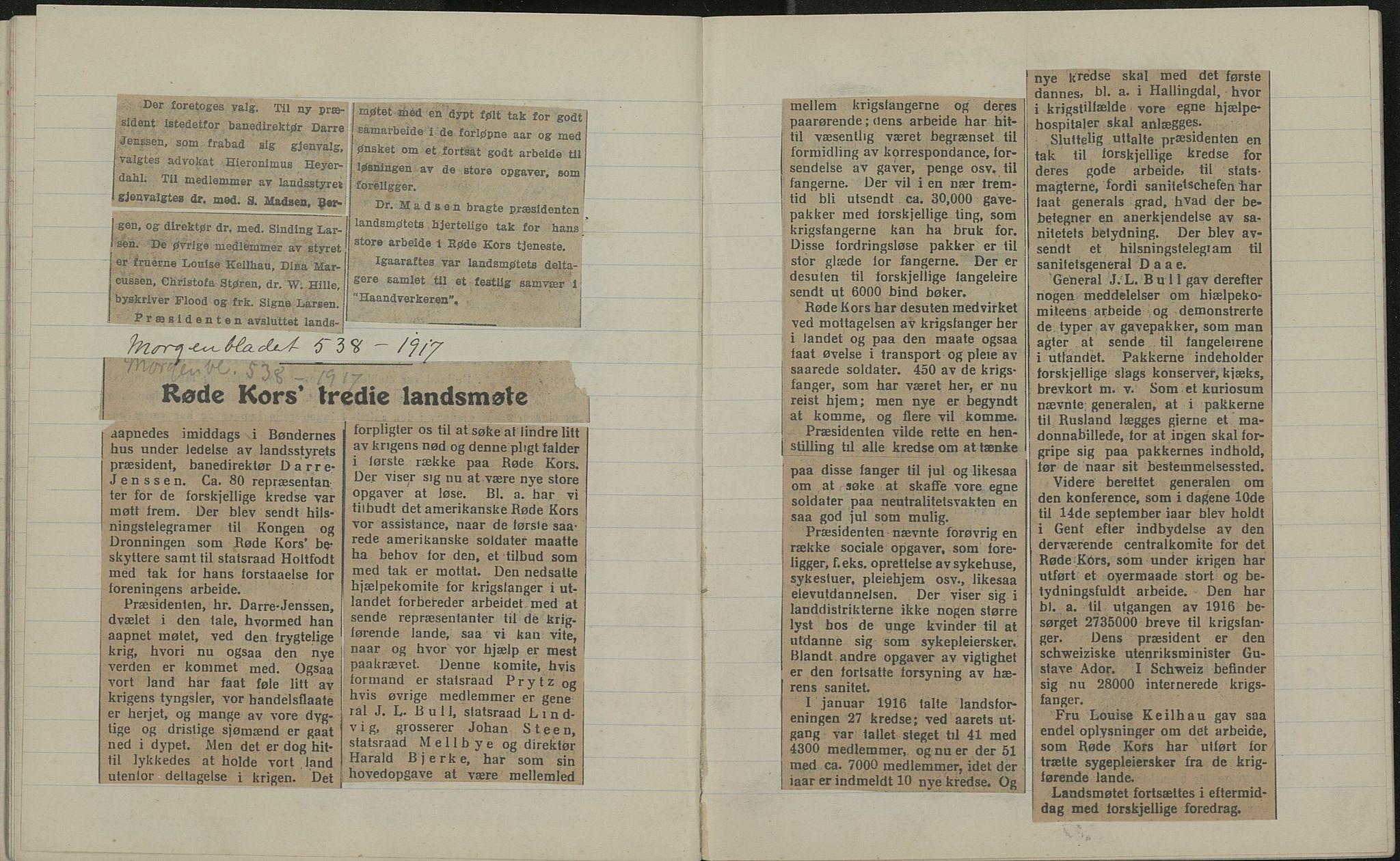 Trondheim Røde Kors, TRKO/PA-1204/A/Ab/L0003: Dagbok forStrinda Røde Kors, 1914-1925, p. 29