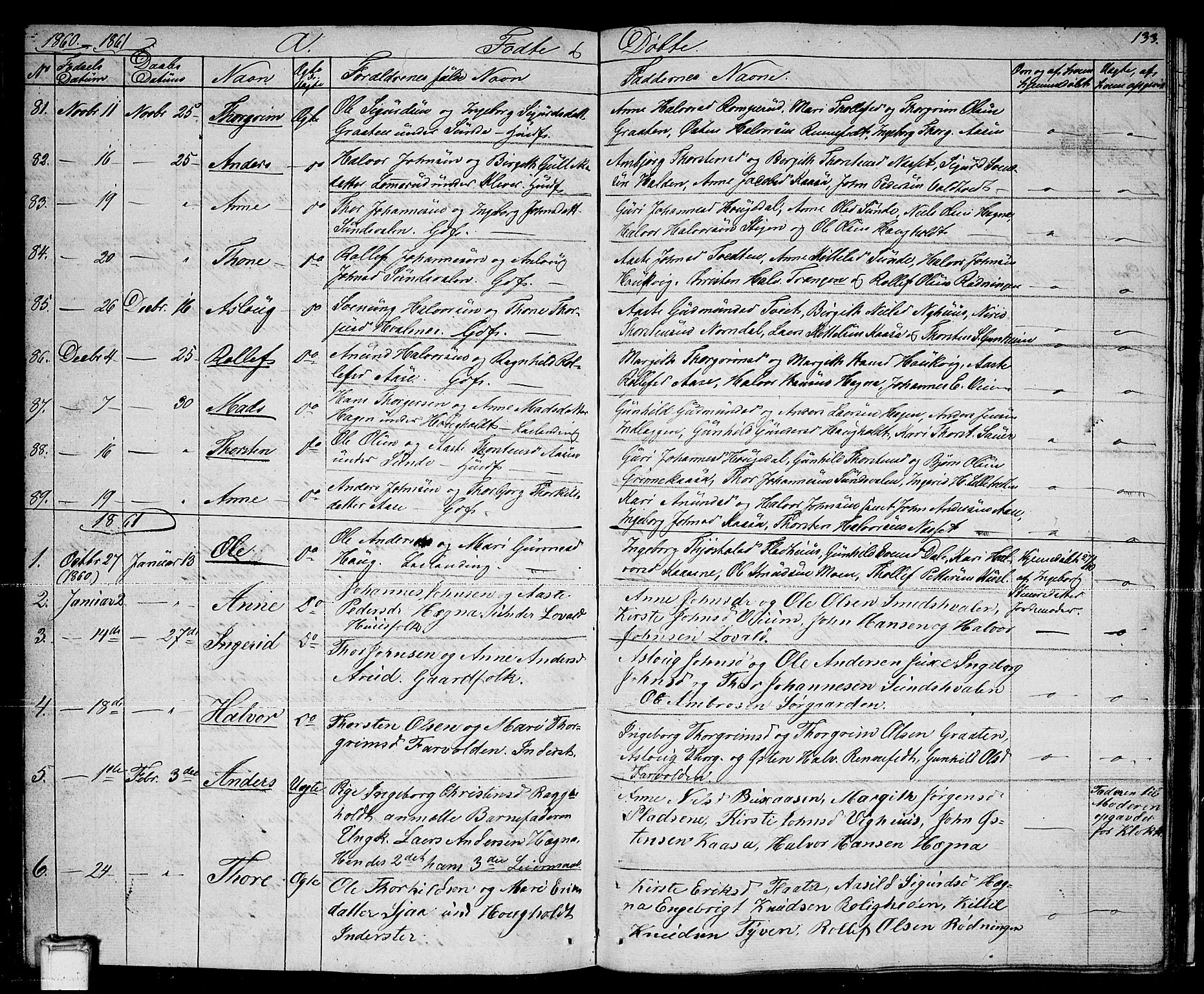 Sauherad kirkebøker, SAKO/A-298/G/Ga/L0002: Parish register (copy) no. I 2, 1842-1866, p. 133