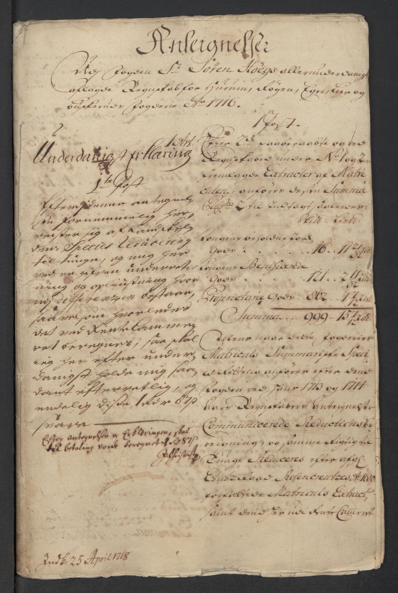 Rentekammeret inntil 1814, Reviderte regnskaper, Fogderegnskap, RA/EA-4092/R31/L1710: Fogderegnskap Hurum, Røyken, Eiker, Lier og Buskerud, 1715-1716, p. 469