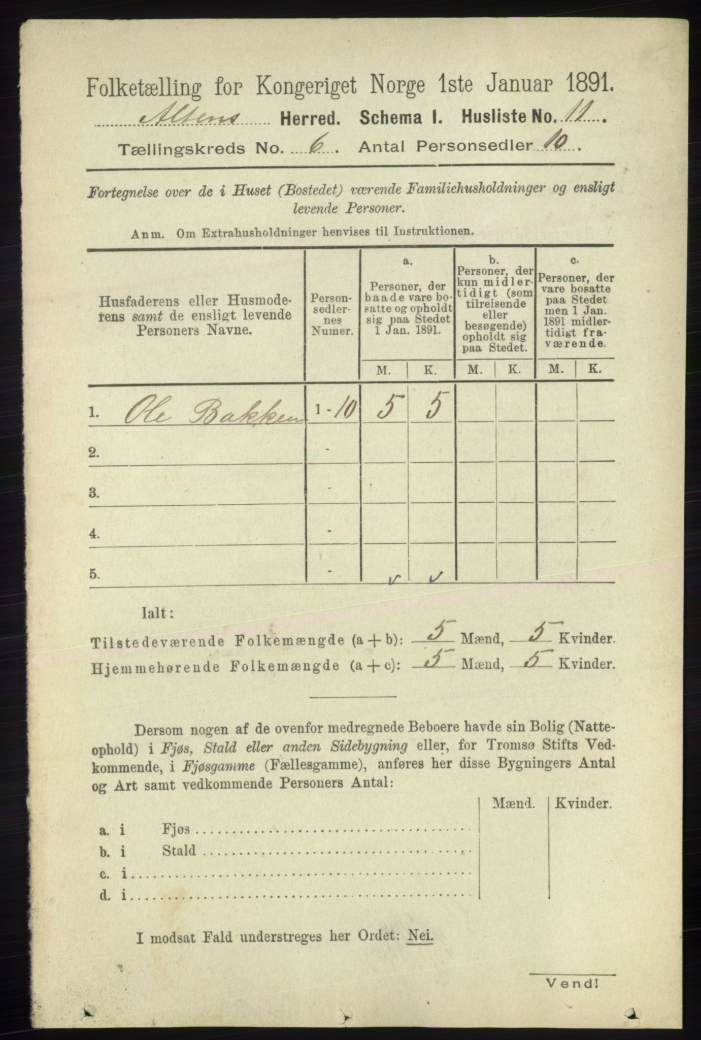 RA, 1891 census for 2012 Alta, 1891, p. 1822