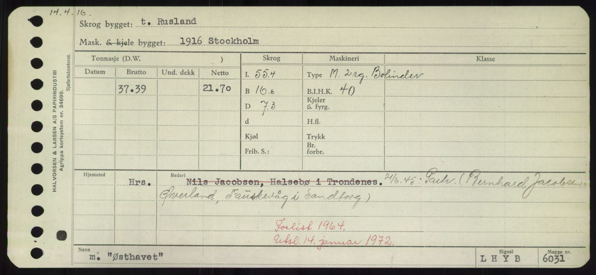 Sjøfartsdirektoratet med forløpere, Skipsmålingen, RA/S-1627/H/Hd/L0041: Fartøy, Vi-Ås, p. 567