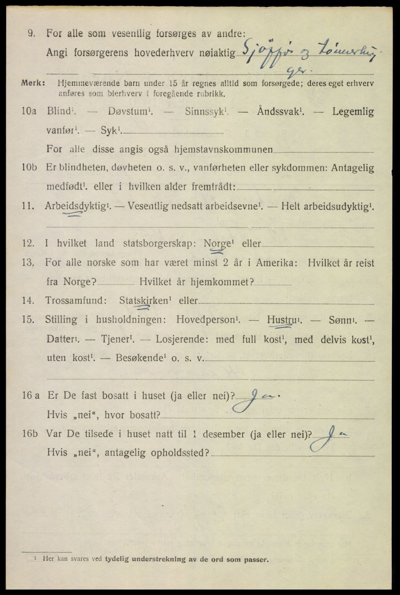 SAH, 1920 census for Nes (Hedmark), 1920, p. 7777