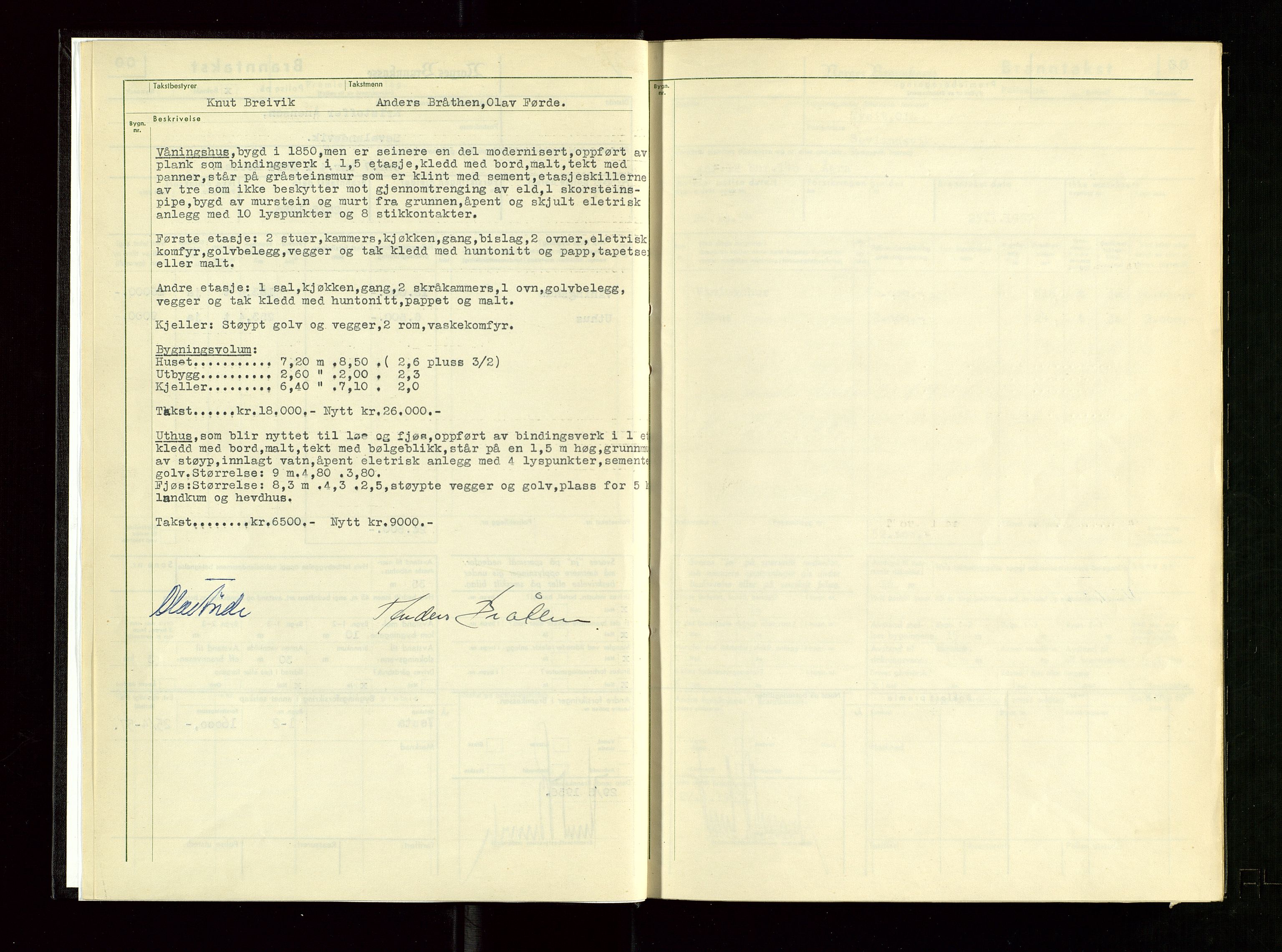 Skudenes lensmannskontor, AV/SAST-A-100444/Gob/L0004: Branntakstprotokoll, 1956-1959