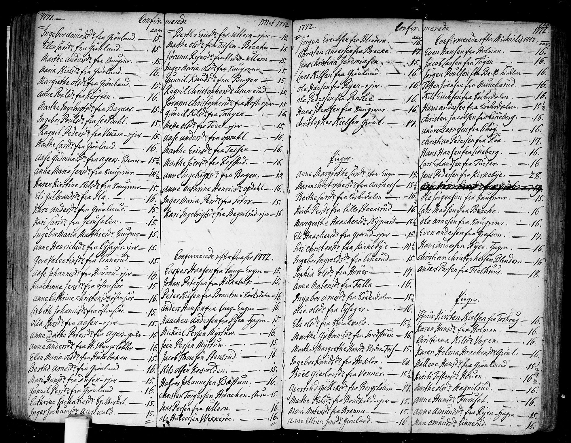 Aker prestekontor kirkebøker, SAO/A-10861/F/L0009: Parish register (official) no. 9, 1765-1785, p. 115