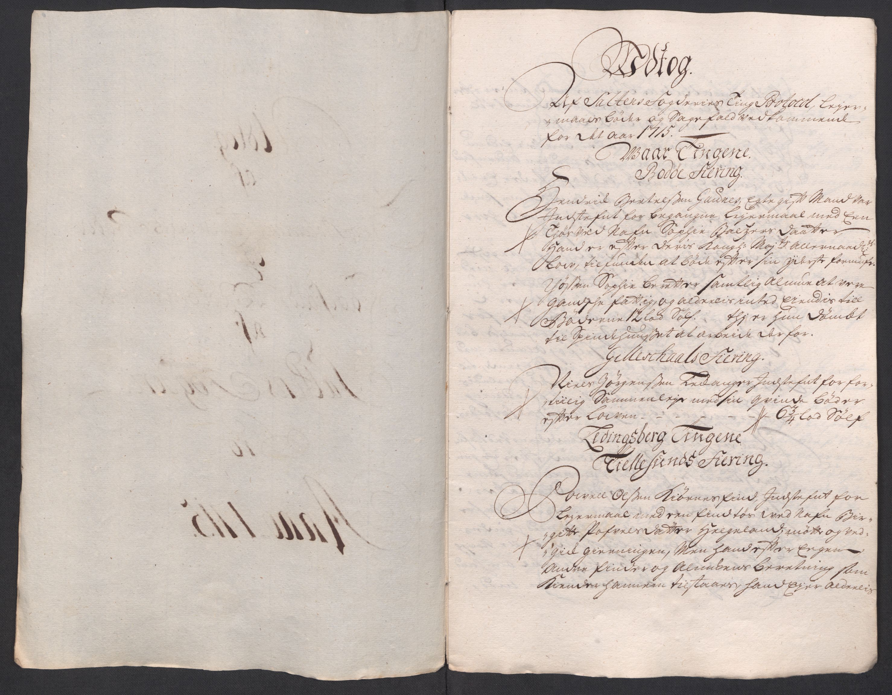 Rentekammeret inntil 1814, Reviderte regnskaper, Fogderegnskap, AV/RA-EA-4092/R66/L4585: Fogderegnskap Salten, 1715, p. 278