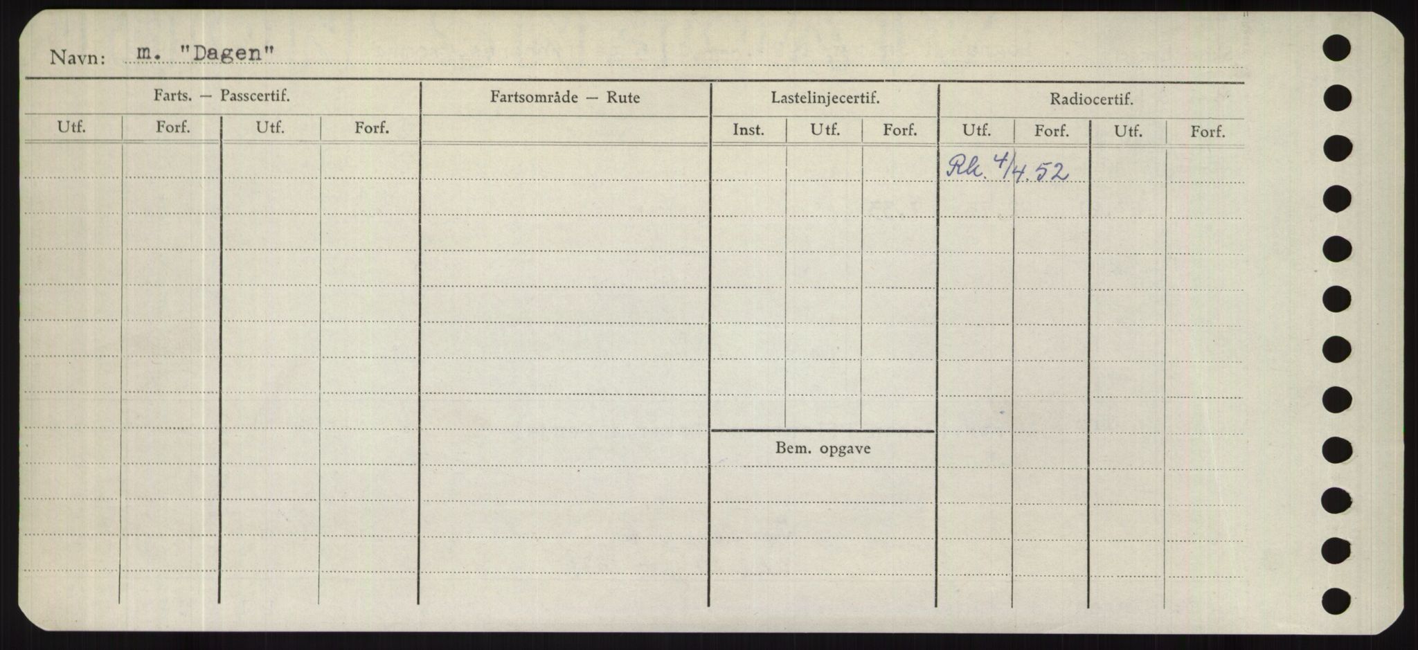 Sjøfartsdirektoratet med forløpere, Skipsmålingen, RA/S-1627/H/Hd/L0008: Fartøy, C-D, p. 318