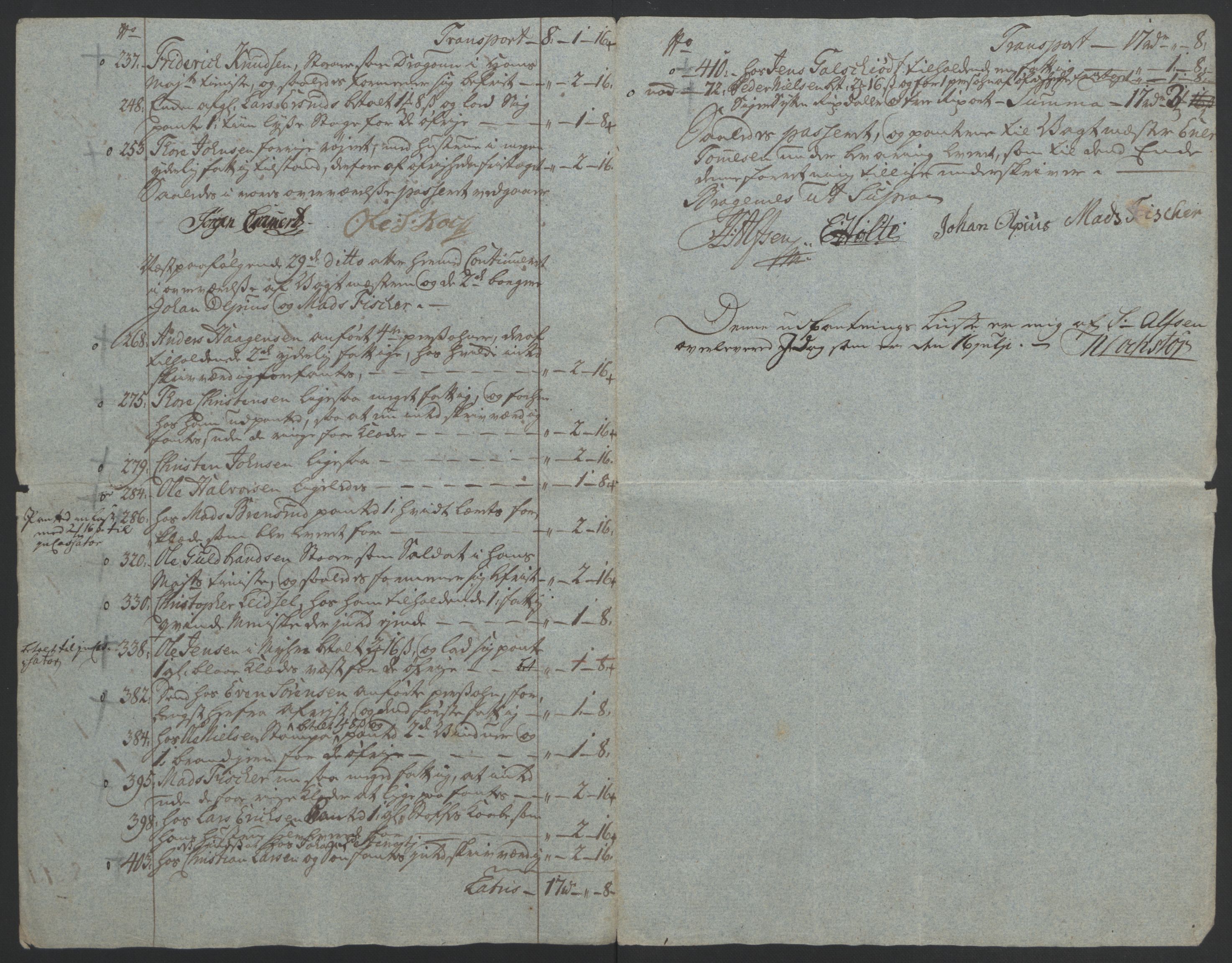 Rentekammeret inntil 1814, Reviderte regnskaper, Byregnskaper, RA/EA-4066/R/Rf/L0119/0001: [F2] Kontribusjonsregnskap / Ekstraskatt, 1762-1767, p. 436