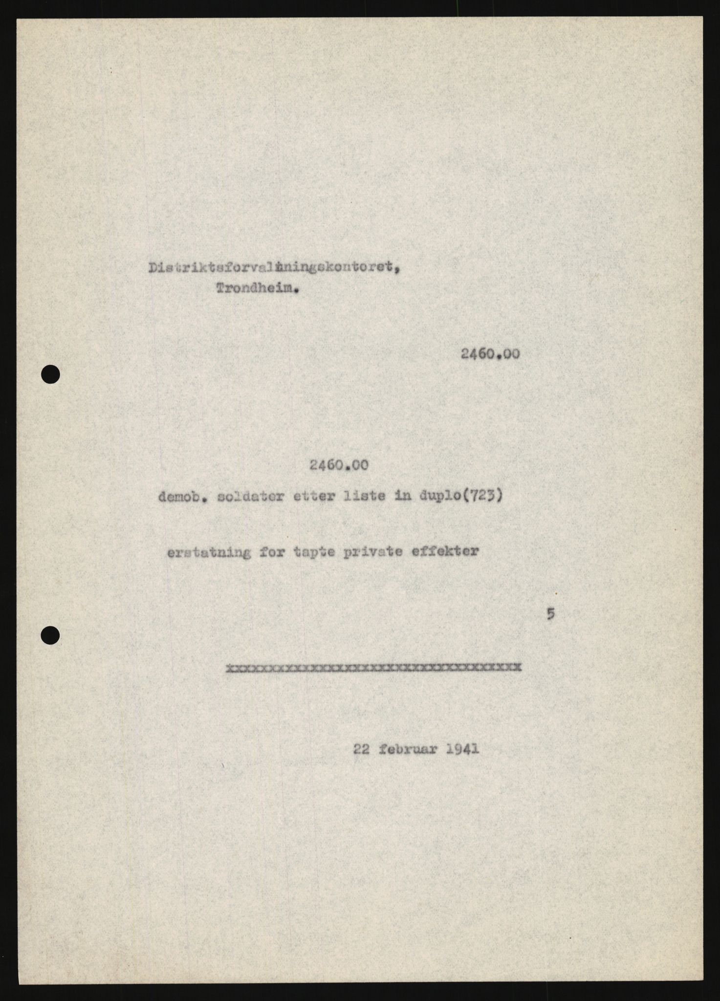 Justisdepartementet, Oppgjørsavdelingen, AV/RA-S-1056/G/Ga/L0005: Anvisningsliste nr. 385-388, 390-410, 662-725, 728-732, 736-740 og 1106-1140 over utbetalte effektsaker, 1940-1942, p. 581