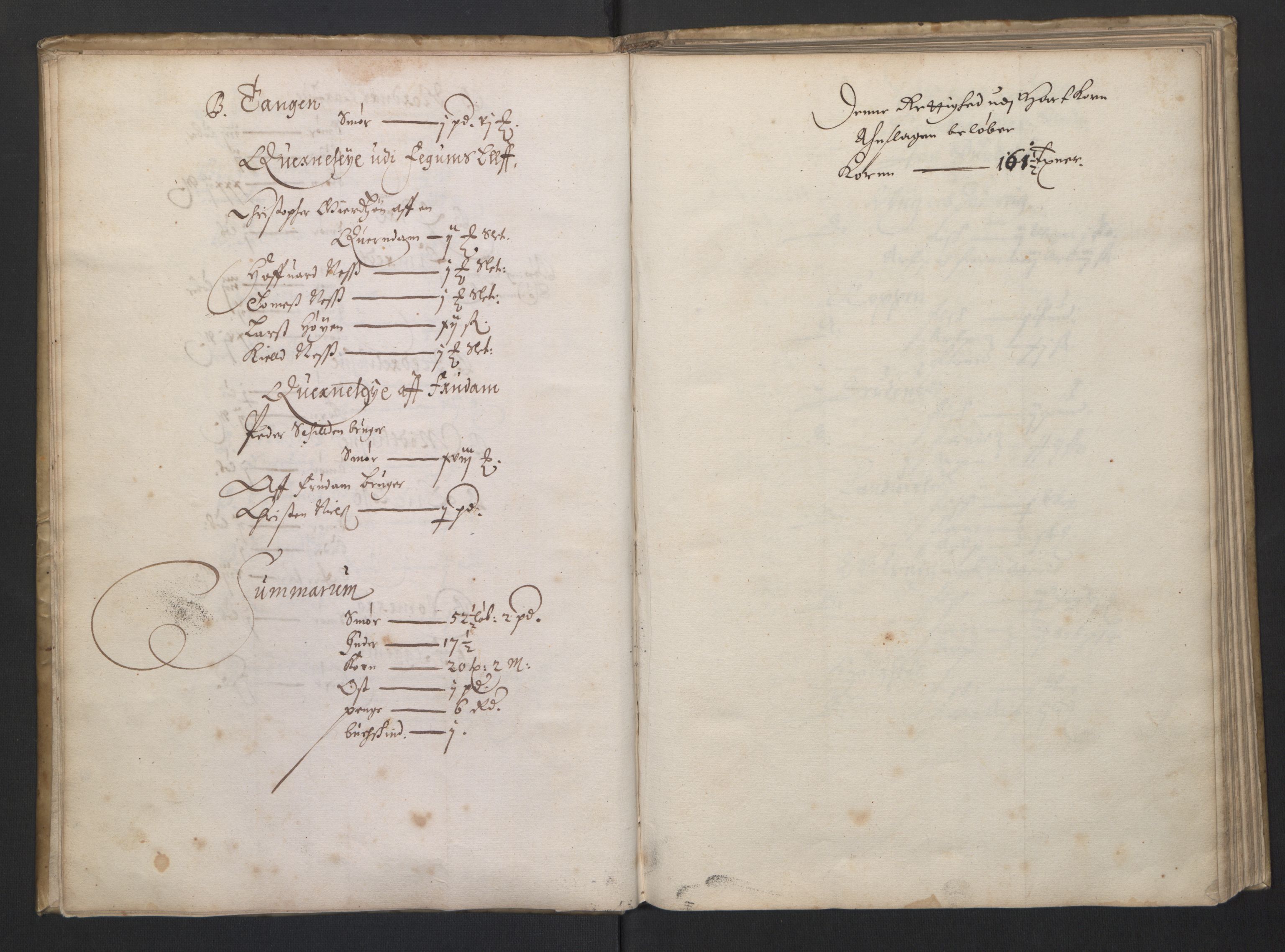 Rentekammeret inntil 1814, Realistisk ordnet avdeling, RA/EA-4070/L/L0026/0004: Bergen lagdømme: / Jordebok over adelens odels- og pantegods, 1661