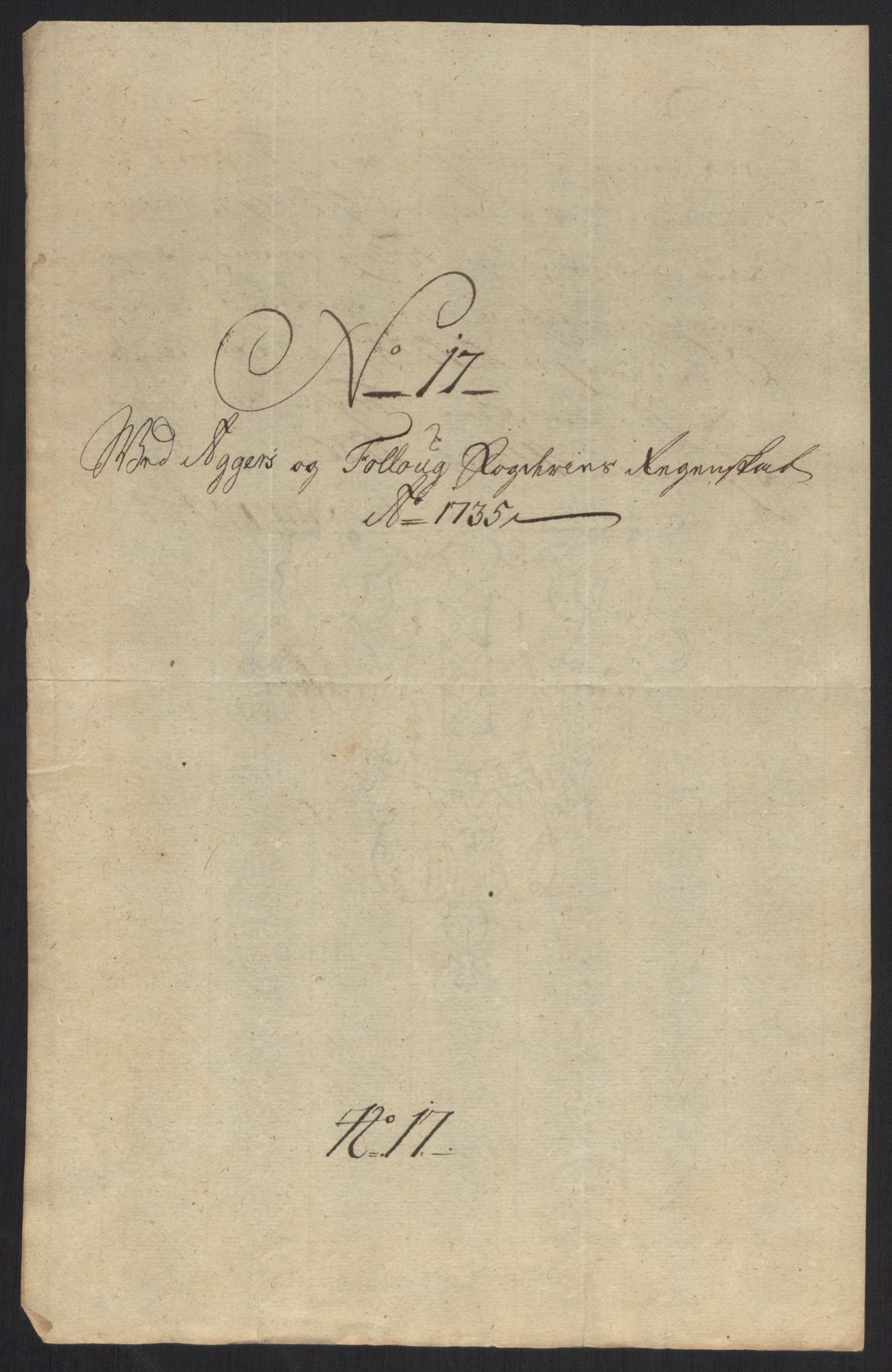 Rentekammeret inntil 1814, Reviderte regnskaper, Fogderegnskap, AV/RA-EA-4092/R10/L0474: Fogderegnskap Aker og Follo, 1735, p. 71