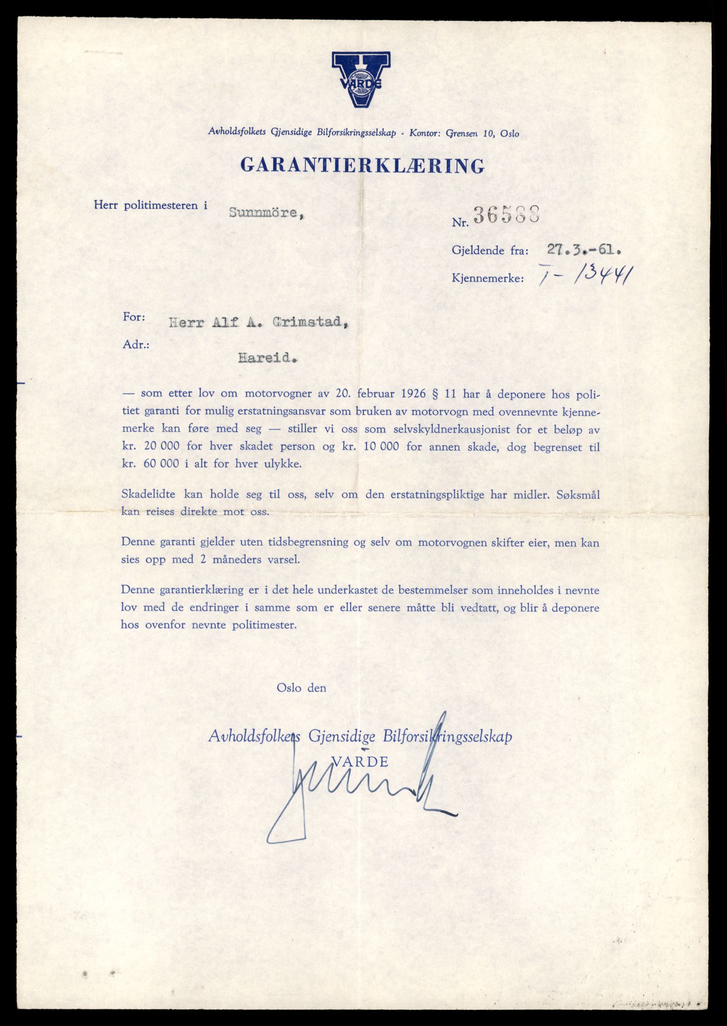 Møre og Romsdal vegkontor - Ålesund trafikkstasjon, AV/SAT-A-4099/F/Fe/L0039: Registreringskort for kjøretøy T 13361 - T 13530, 1927-1998, p. 1363