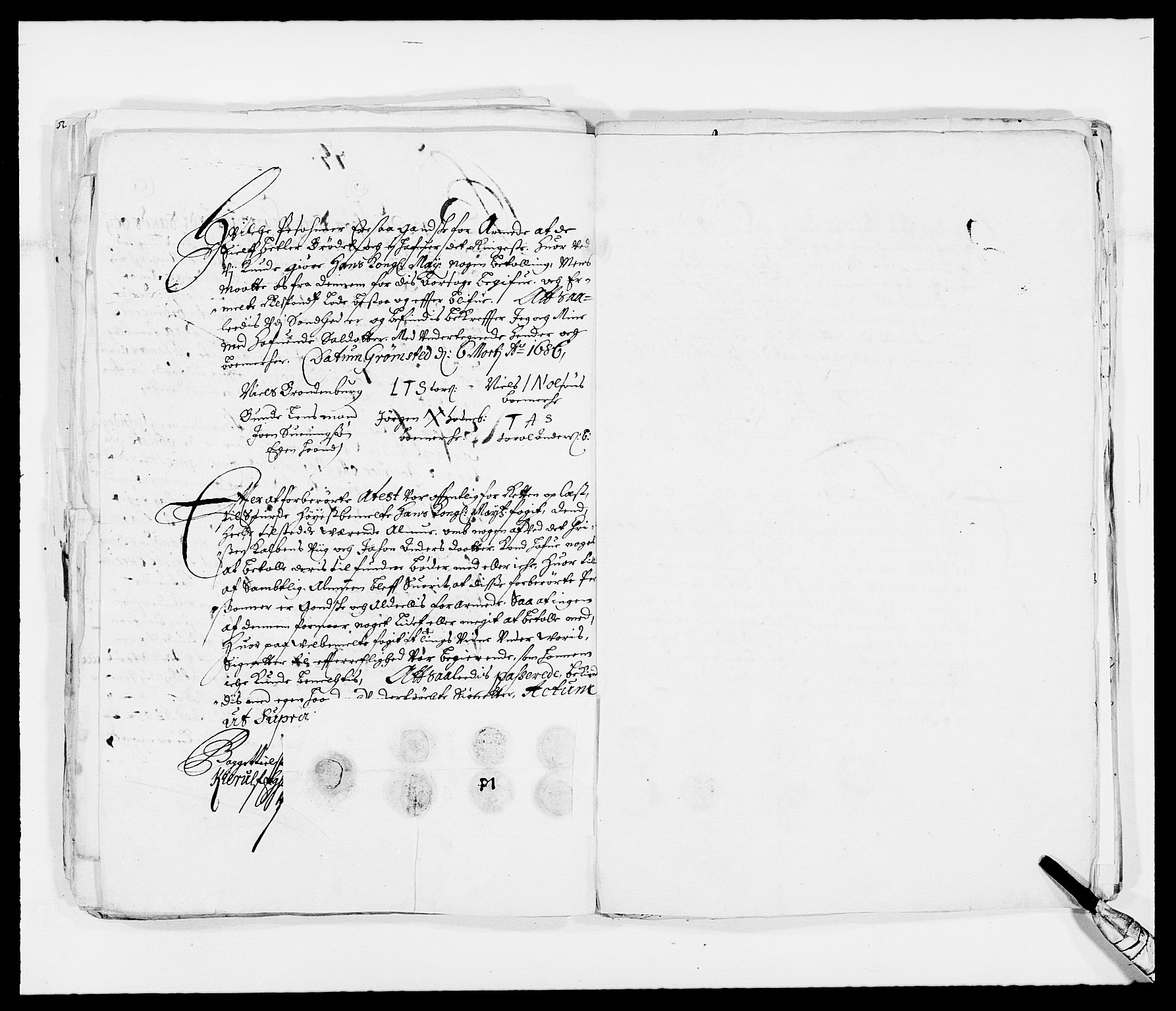 Rentekammeret inntil 1814, Reviderte regnskaper, Fogderegnskap, AV/RA-EA-4092/R39/L2307: Fogderegnskap Nedenes, 1684-1689, p. 85