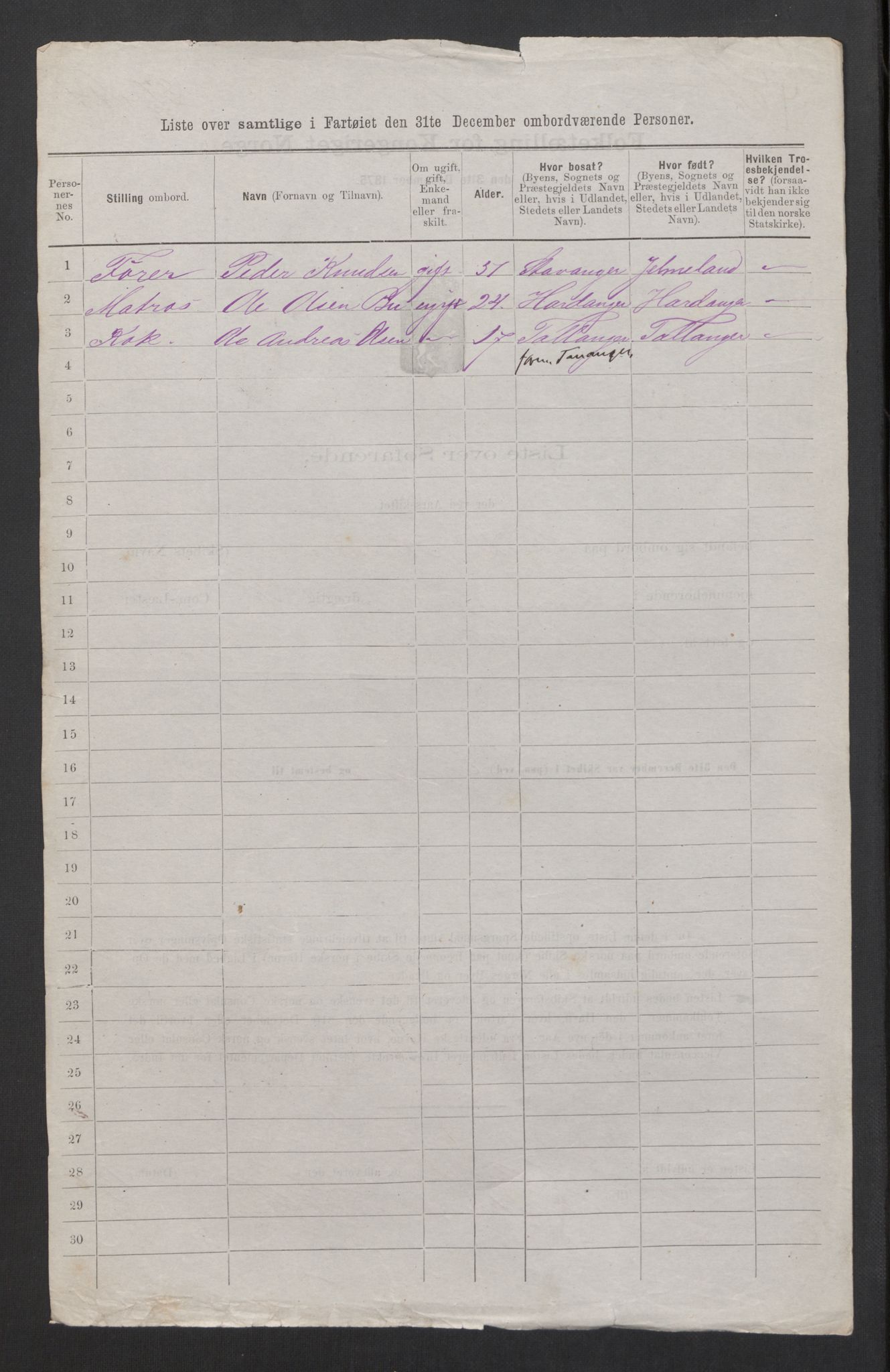 RA, 1875 census, lists of crew on ships: Ships in domestic ports, 1875, p. 469