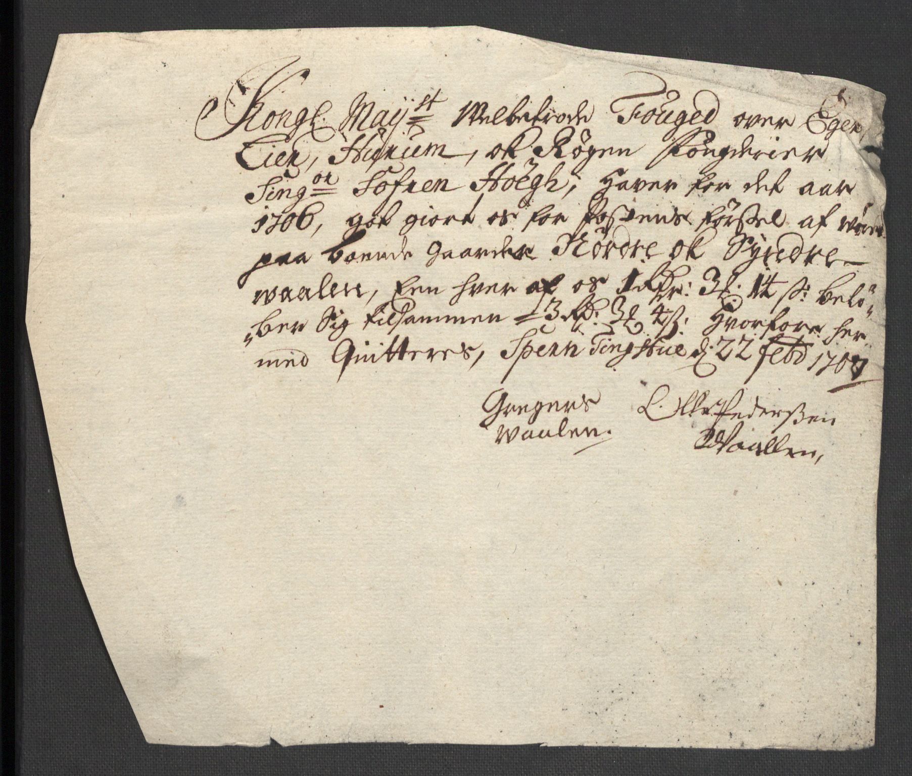 Rentekammeret inntil 1814, Reviderte regnskaper, Fogderegnskap, AV/RA-EA-4092/R30/L1701: Fogderegnskap Hurum, Røyken, Eiker og Lier, 1706-1707, p. 188