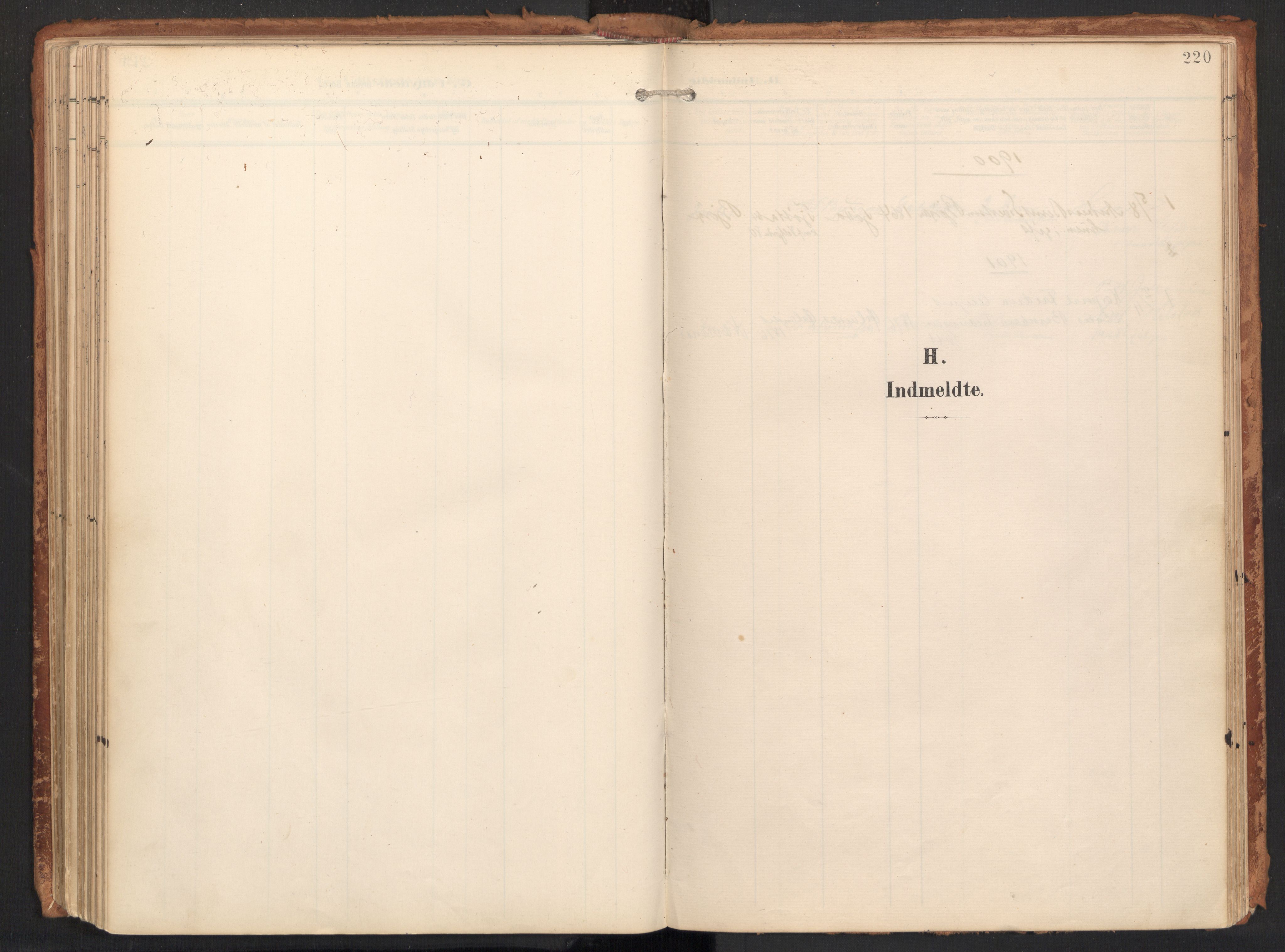 Ministerialprotokoller, klokkerbøker og fødselsregistre - Nordland, SAT/A-1459/814/L0227: Parish register (official) no. 814A08, 1899-1920, p. 220