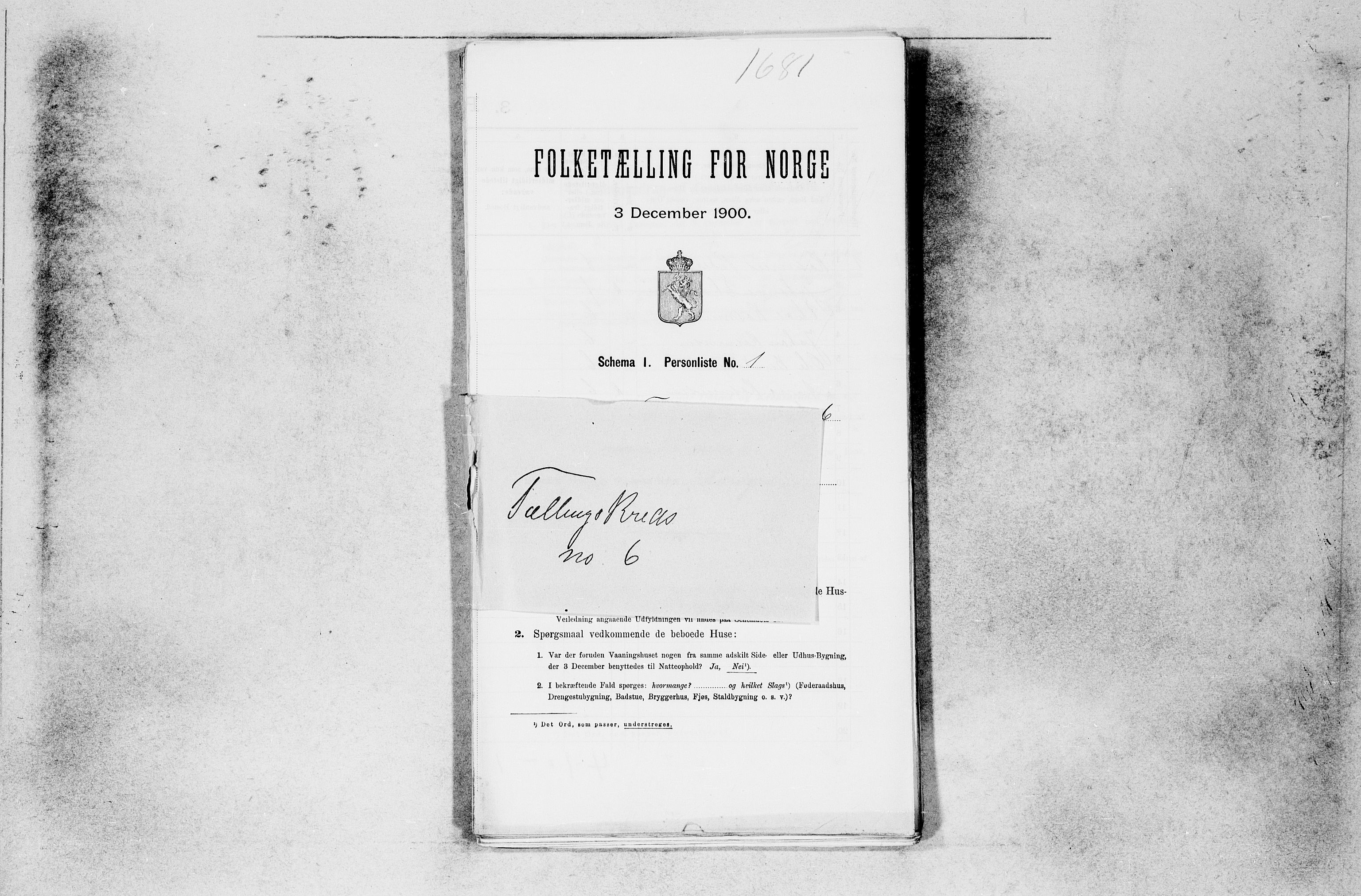 SAB, 1900 census for Førde, 1900, p. 604