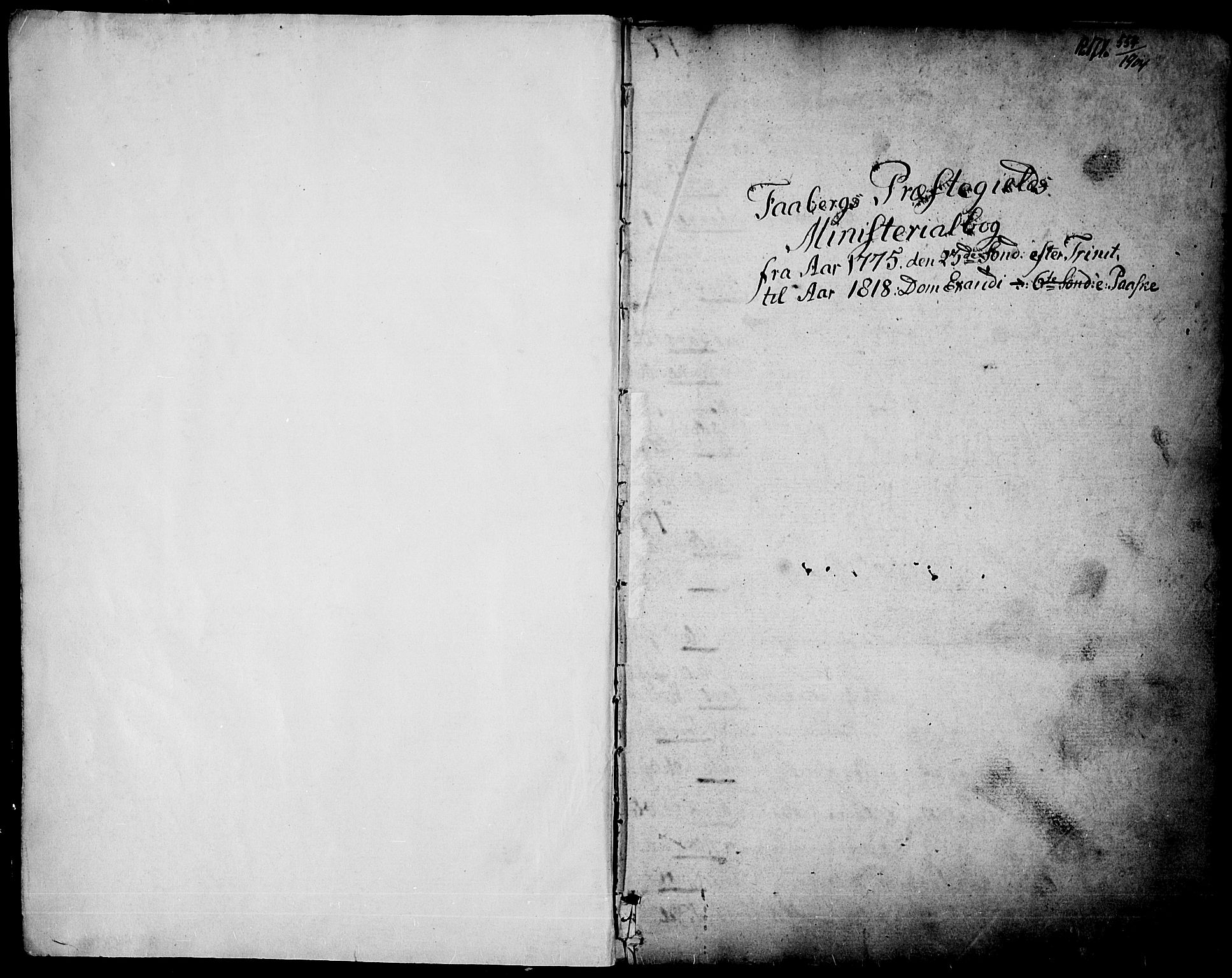 Fåberg prestekontor, SAH/PREST-086/H/Ha/Haa/L0002: Parish register (official) no. 2, 1775-1818