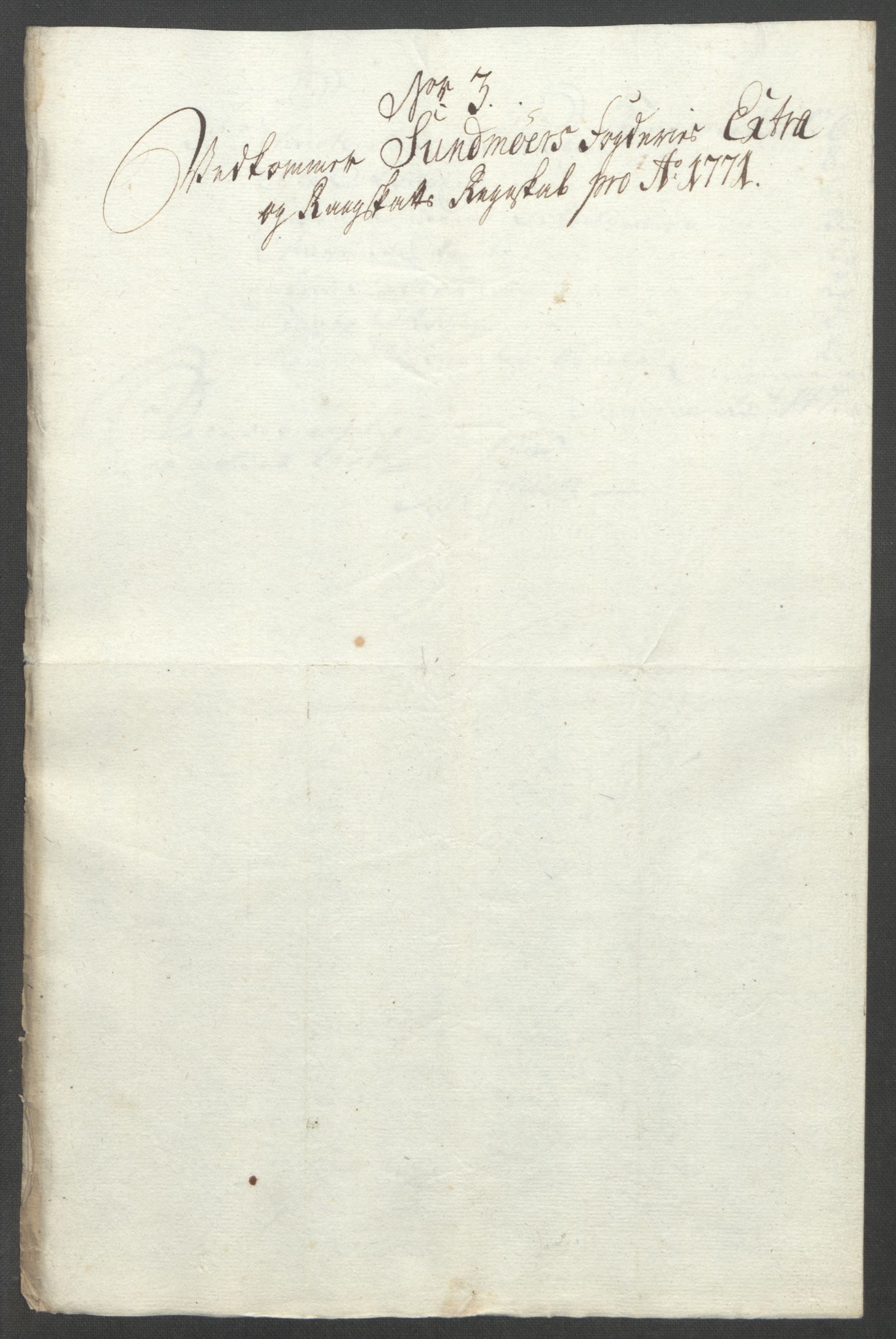 Rentekammeret inntil 1814, Reviderte regnskaper, Fogderegnskap, RA/EA-4092/R54/L3645: Ekstraskatten Sunnmøre, 1762-1772, p. 218