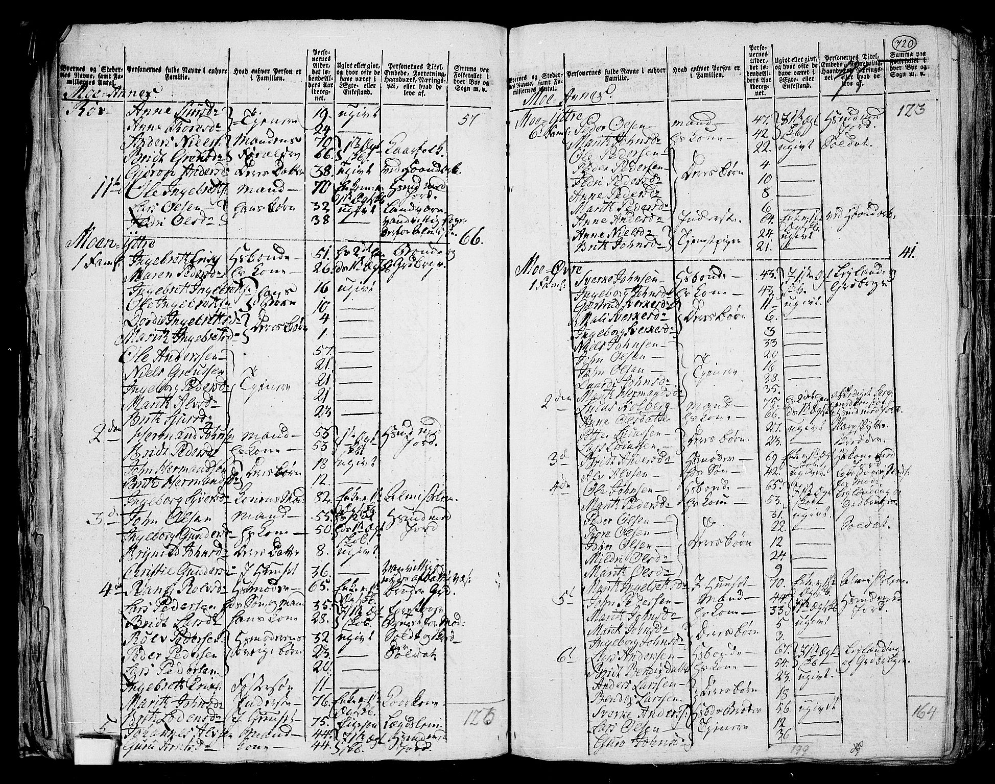 RA, 1801 census for 1566P Surnadal, 1801, p. 719b-720a