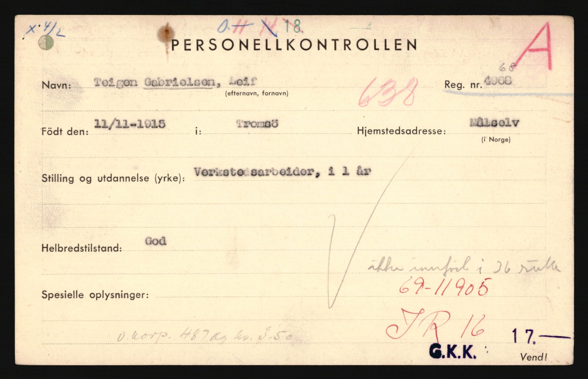 Forsvaret, Troms infanteriregiment nr. 16, AV/RA-RAFA-3146/P/Pa/L0020: Rulleblad for regimentets menige mannskaper, årsklasse 1936, 1936, p. 1291