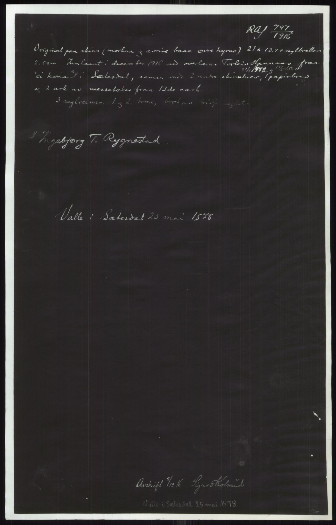 Samlinger til kildeutgivelse, Diplomavskriftsamlingen, AV/RA-EA-4053/H/Ha, p. 3892