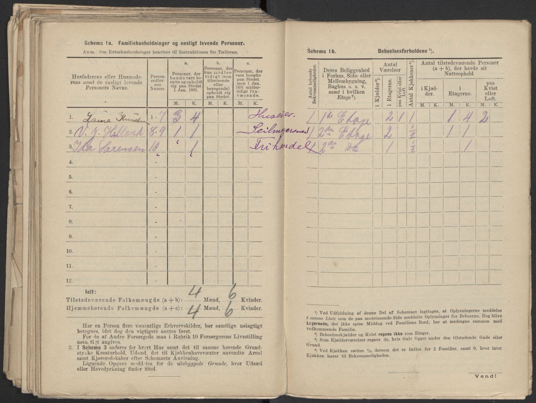 RA, 1891 Census for 1301 Bergen, 1891, p. 5774