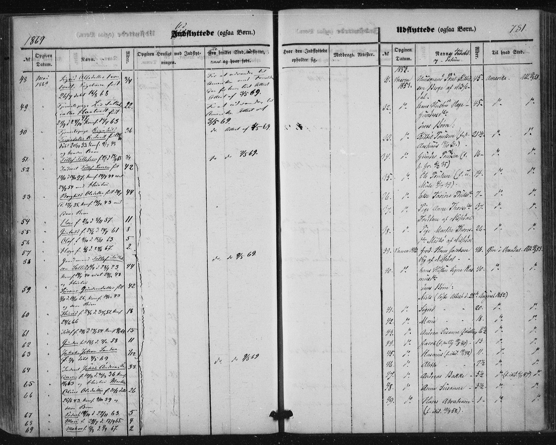 Nissedal kirkebøker, AV/SAKO-A-288/F/Fa/L0003: Parish register (official) no. I 3, 1846-1870, p. 780-781