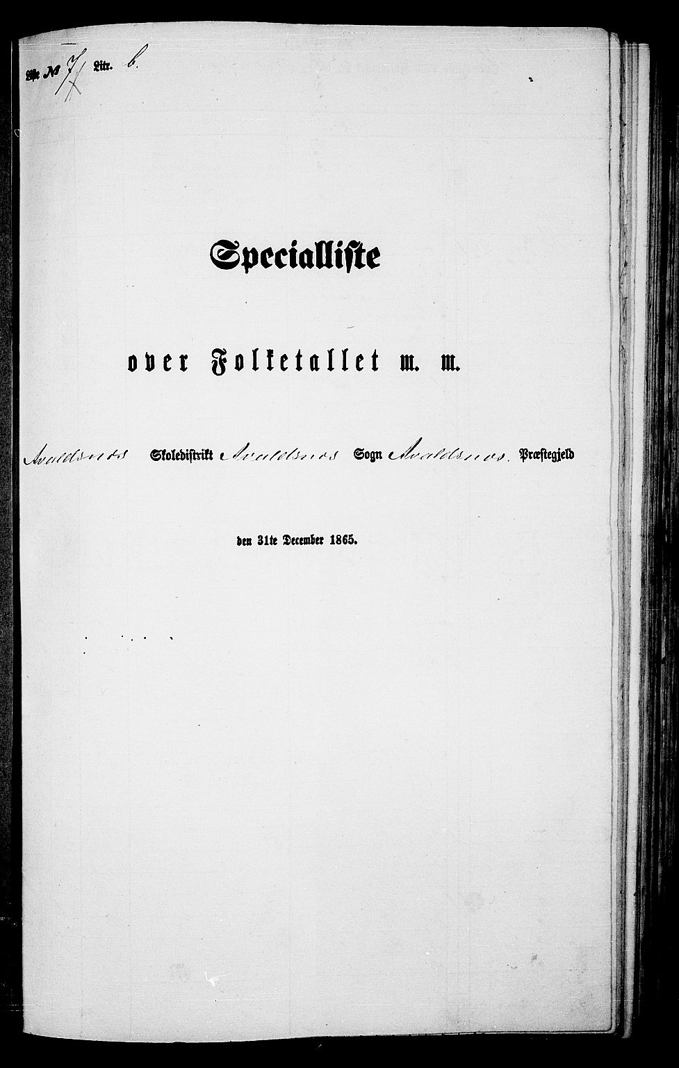 RA, 1865 census for Avaldsnes, 1865, p. 109