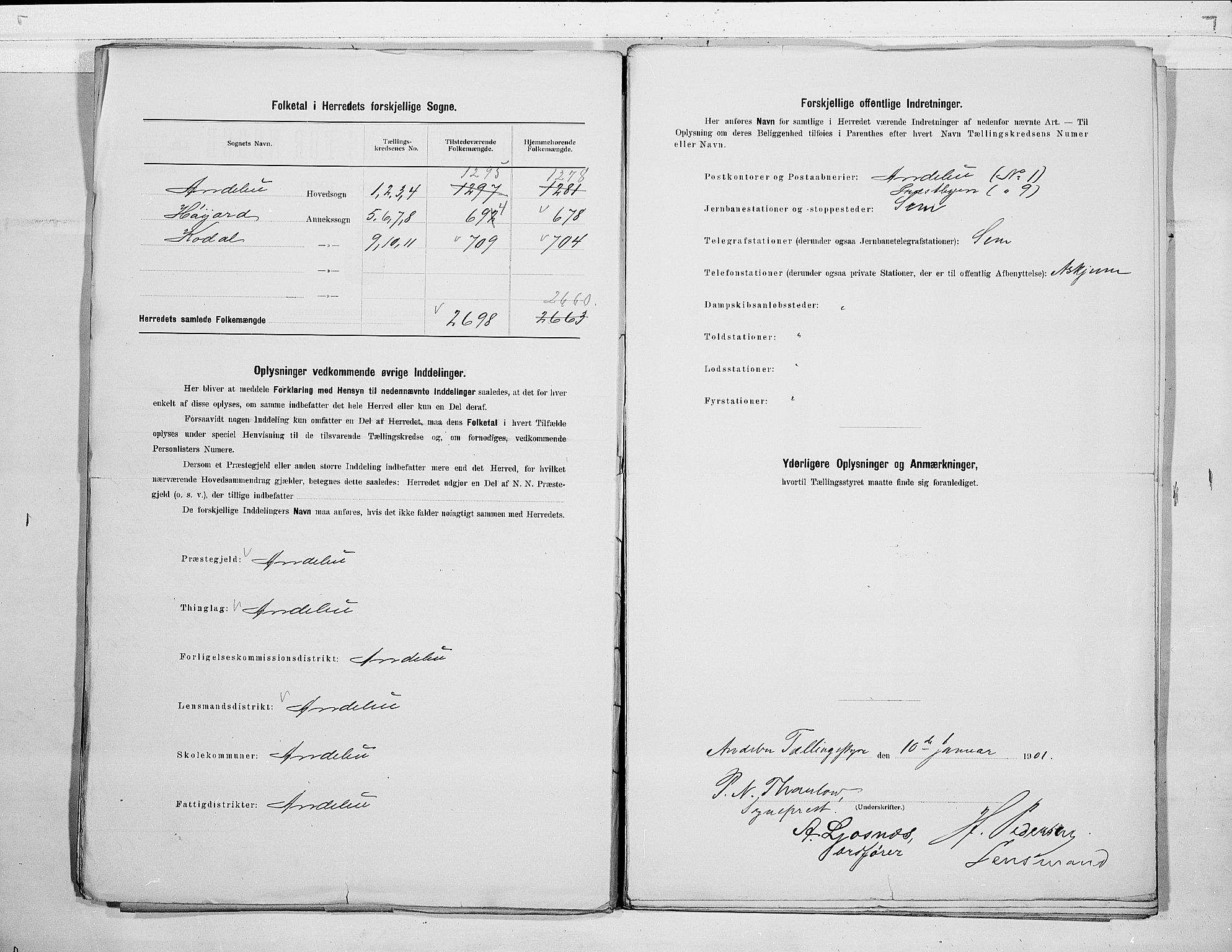 RA, 1900 census for Andebu, 1900, p. 3