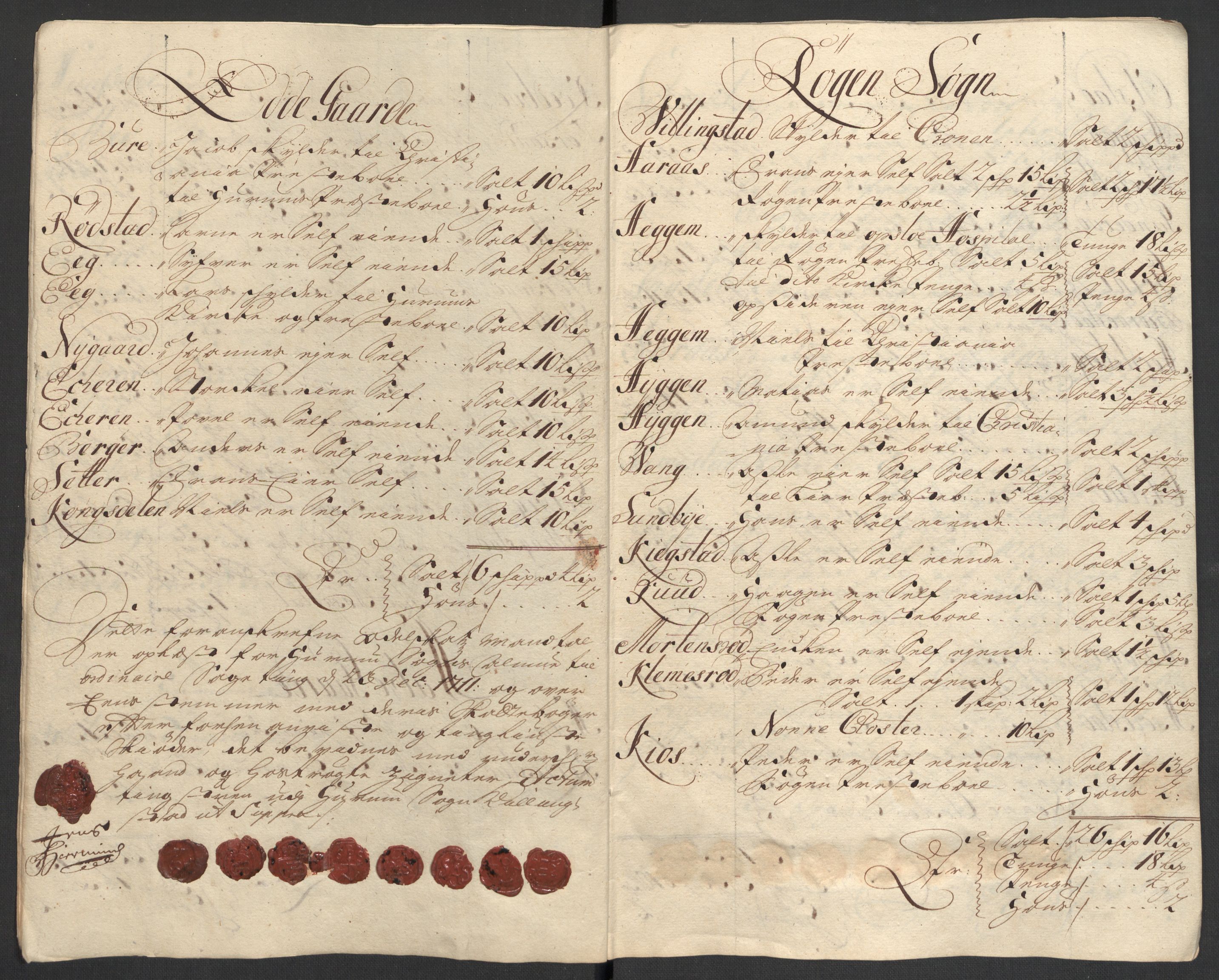 Rentekammeret inntil 1814, Reviderte regnskaper, Fogderegnskap, AV/RA-EA-4092/R31/L1705: Fogderegnskap Hurum, Røyken, Eiker, Lier og Buskerud, 1711, p. 282