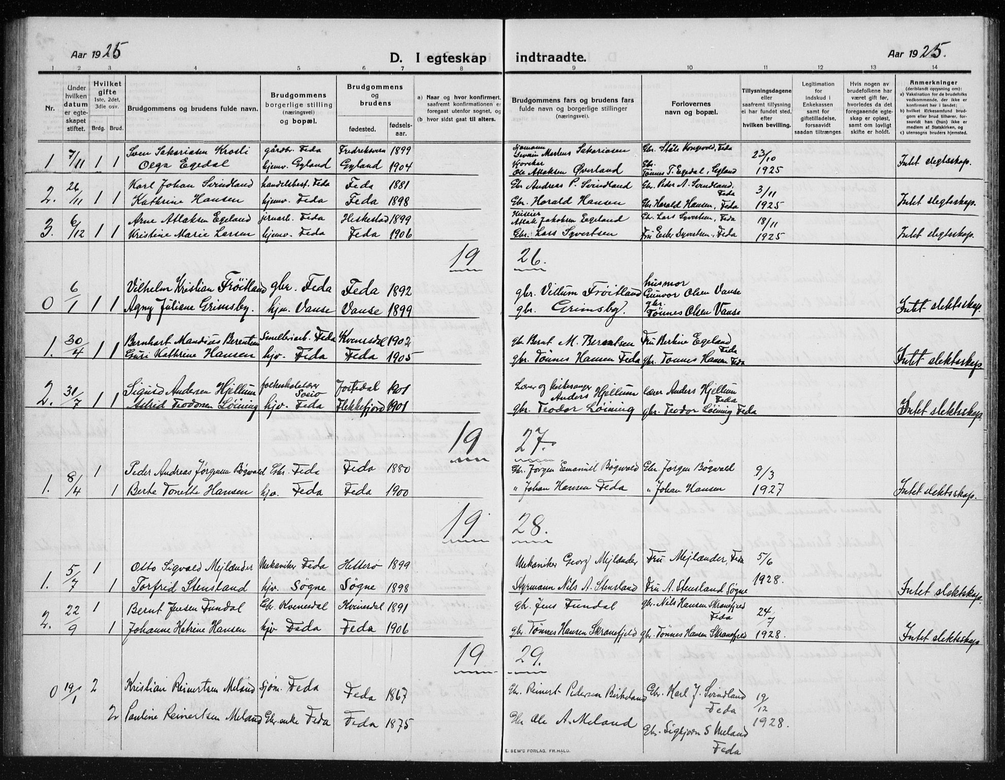 Kvinesdal sokneprestkontor, AV/SAK-1111-0026/F/Fb/Fba/L0005: Parish register (copy) no. B 5, 1910-1934