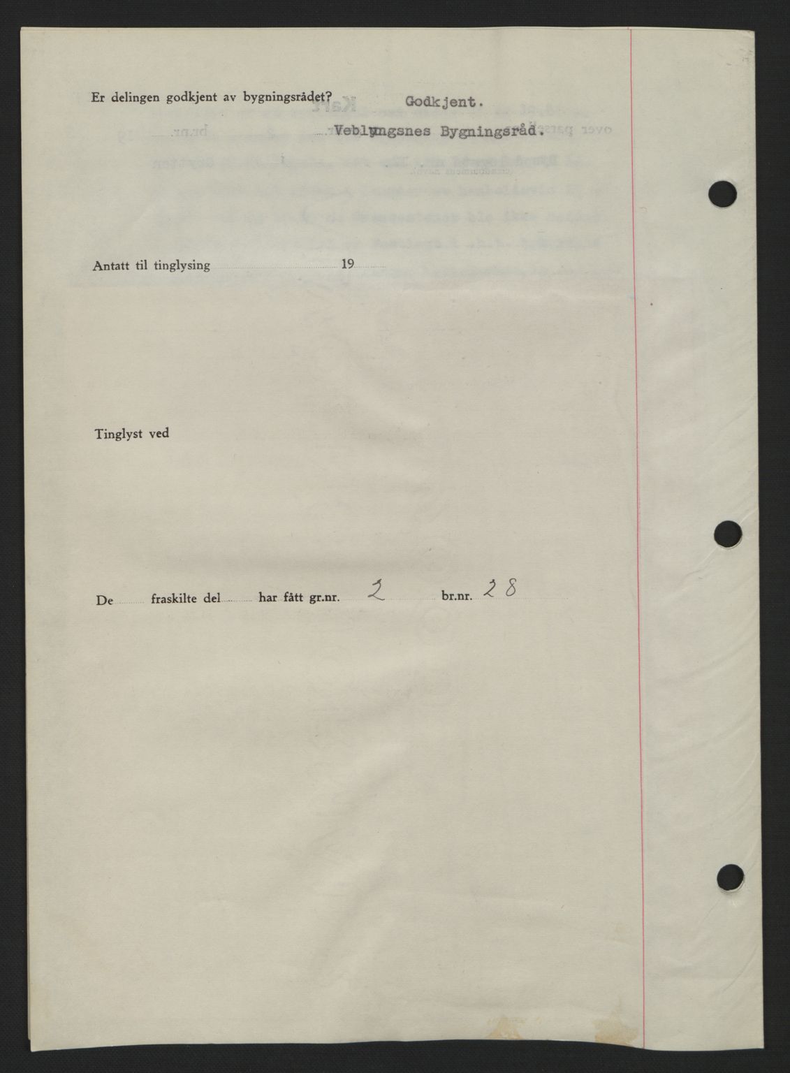 Romsdal sorenskriveri, AV/SAT-A-4149/1/2/2C: Mortgage book no. A11, 1941-1942, Diary no: : 1843/1941