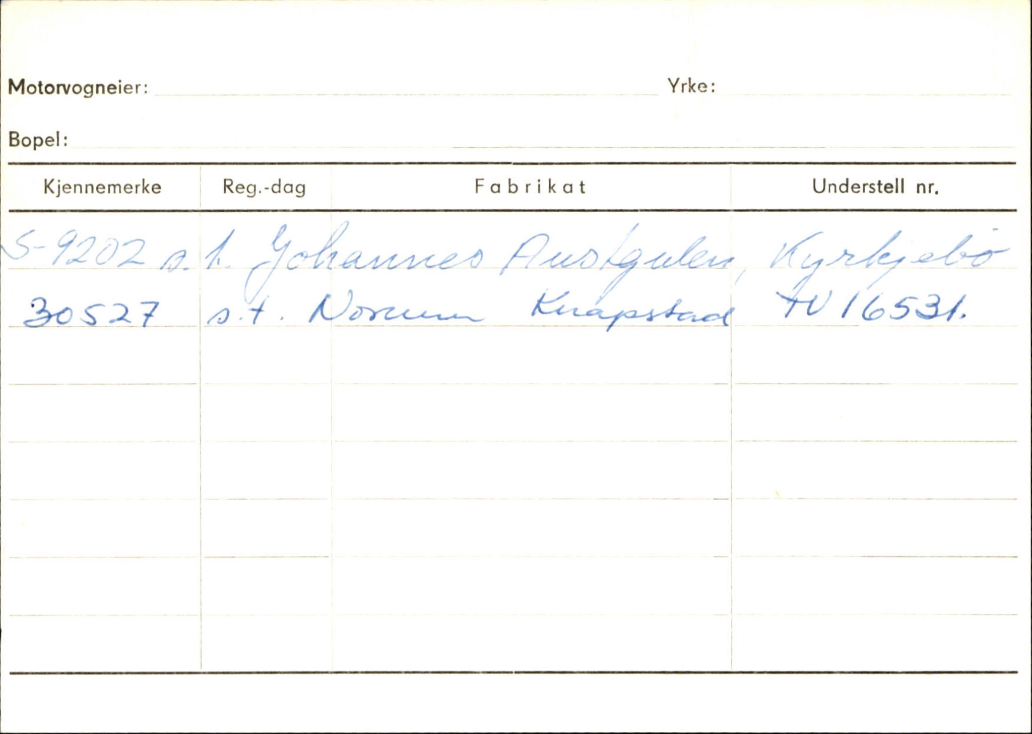 Statens vegvesen, Sogn og Fjordane vegkontor, SAB/A-5301/4/F/L0131: Eigarregister Høyanger P-Å. Stryn S-Å, 1945-1975, p. 690