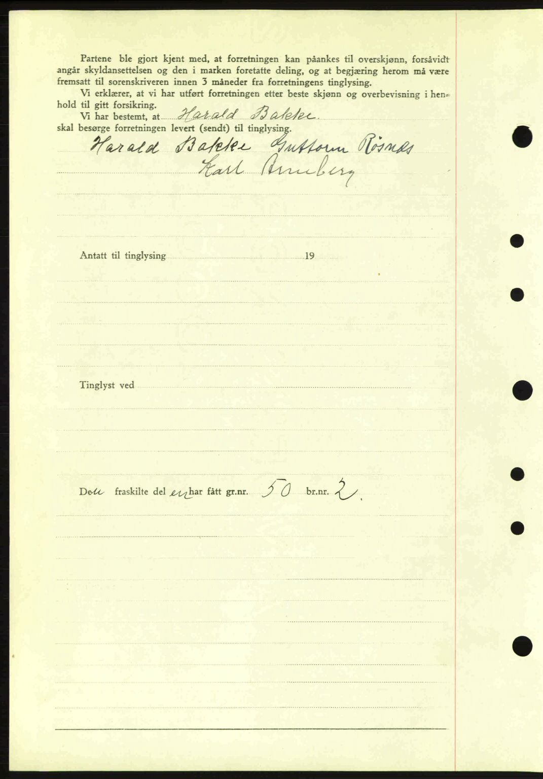 Idd og Marker sorenskriveri, AV/SAO-A-10283/G/Gb/Gbb/L0006: Mortgage book no. A6, 1943-1944, Diary no: : 691/1943