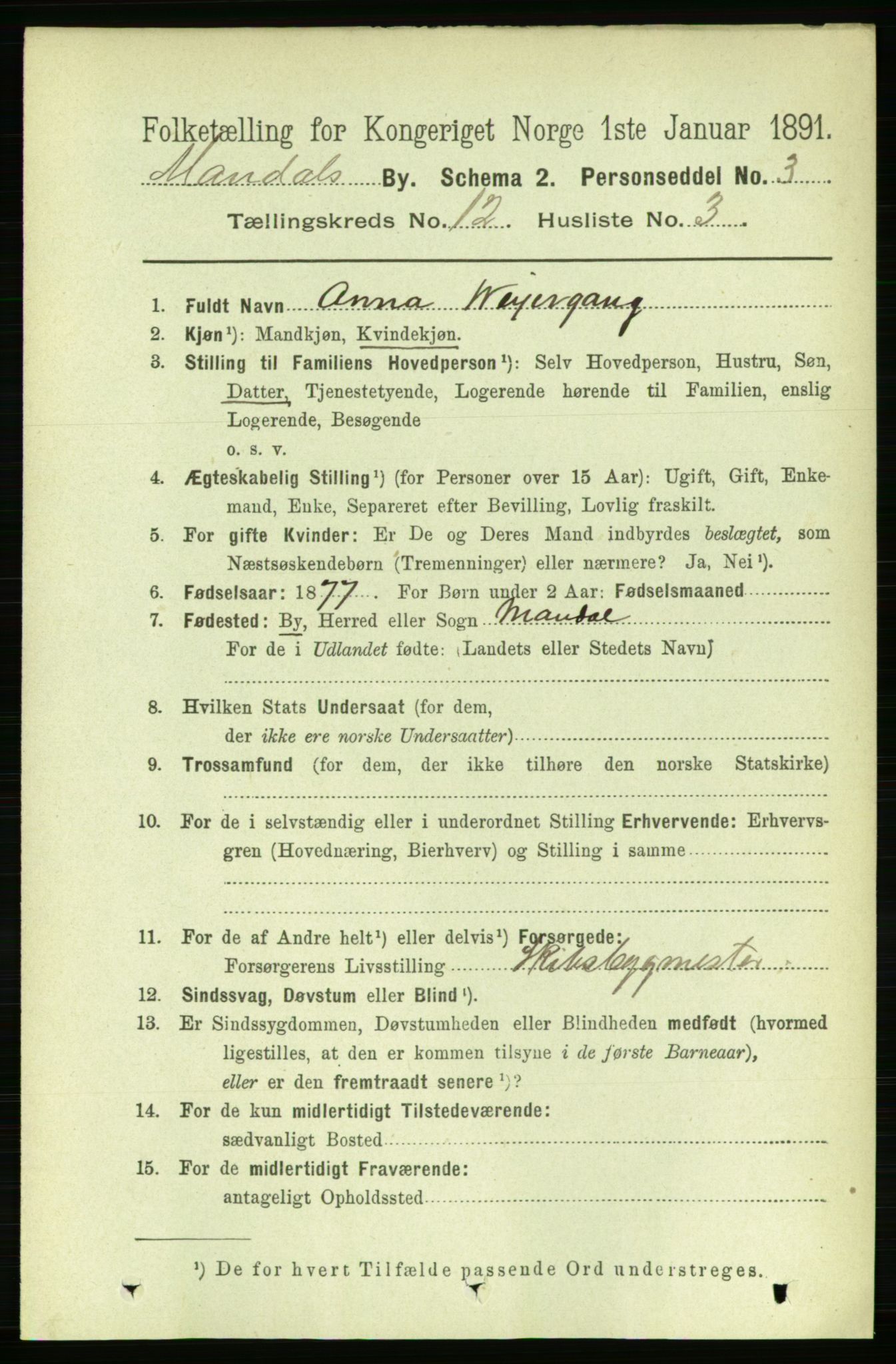 RA, 1891 census for 1002 Mandal, 1891, p. 2904