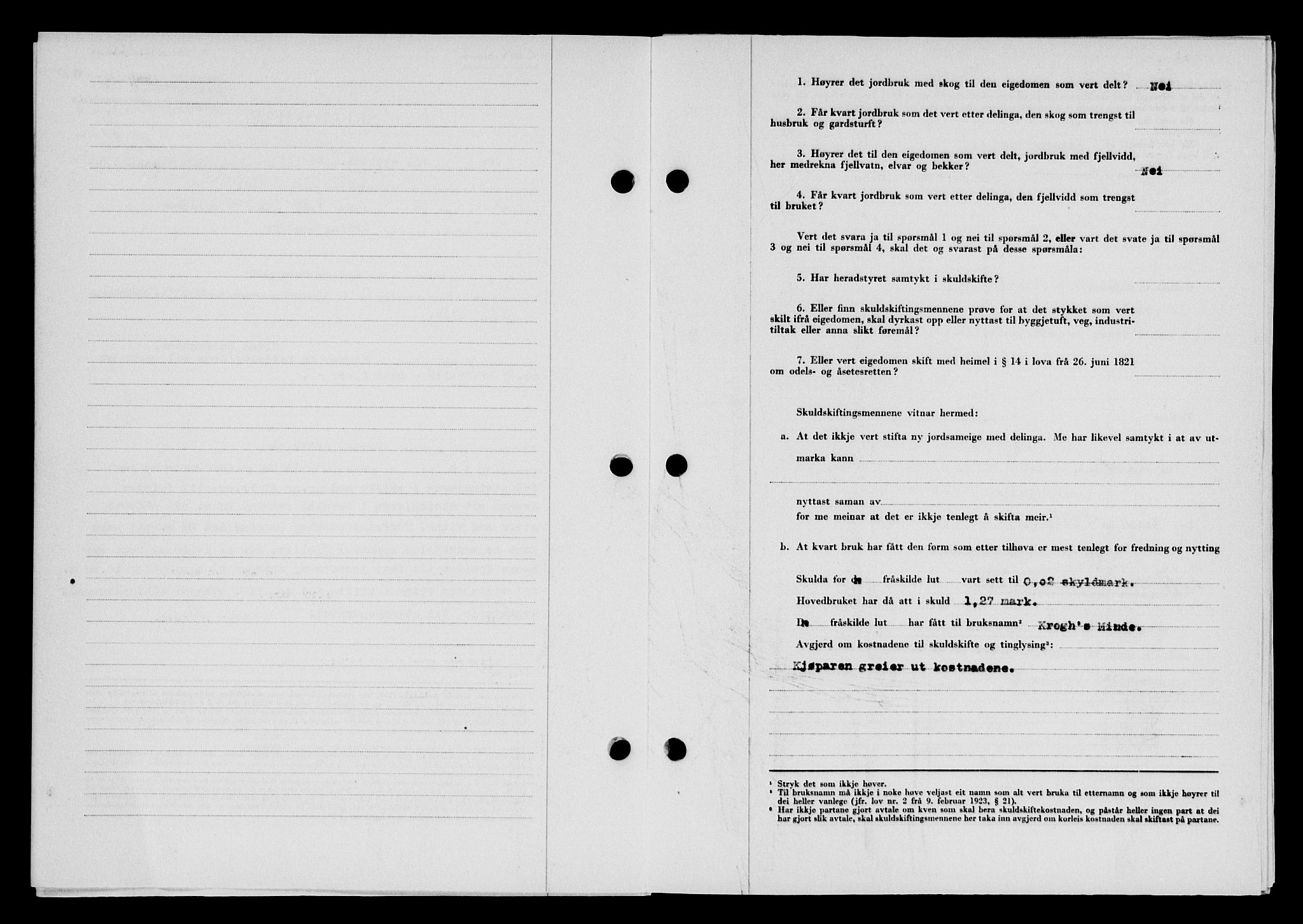 Karmsund sorenskriveri, SAST/A-100311/01/II/IIB/L0117: Mortgage book no. 97Aa, 1955-1955, Diary no: : 2972/1955