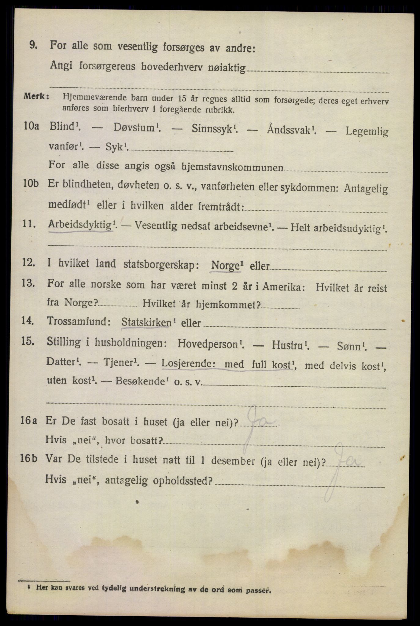 SAKO, 1920 census for Norderhov, 1920, p. 24913