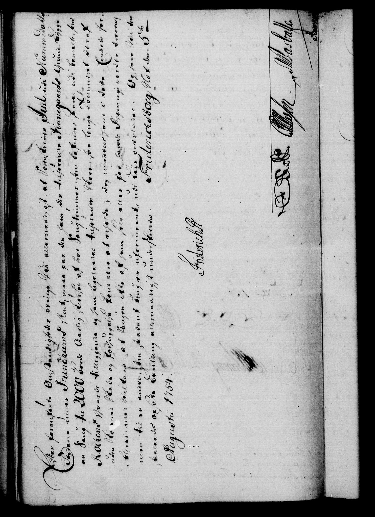 Rentekammeret, Kammerkanselliet, RA/EA-3111/G/Gf/Gfa/L0036: Norsk relasjons- og resolusjonsprotokoll (merket RK 52.36), 1754, p. 549