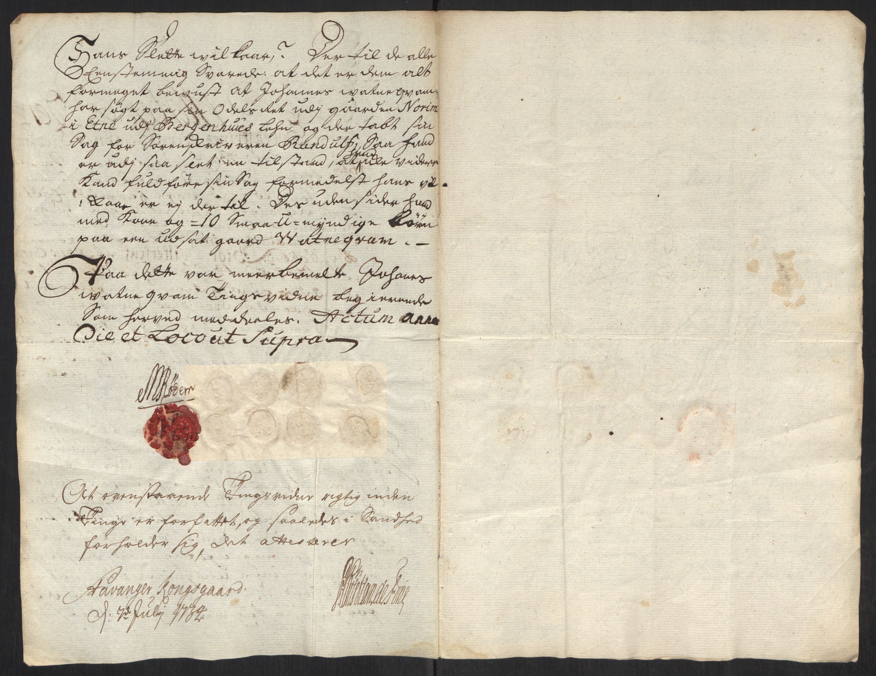 Stattholderembetet 1572-1771, AV/RA-EA-2870/Ef/L0107: Brev fra embetsmenn og andre, 1733-1734, p. 328