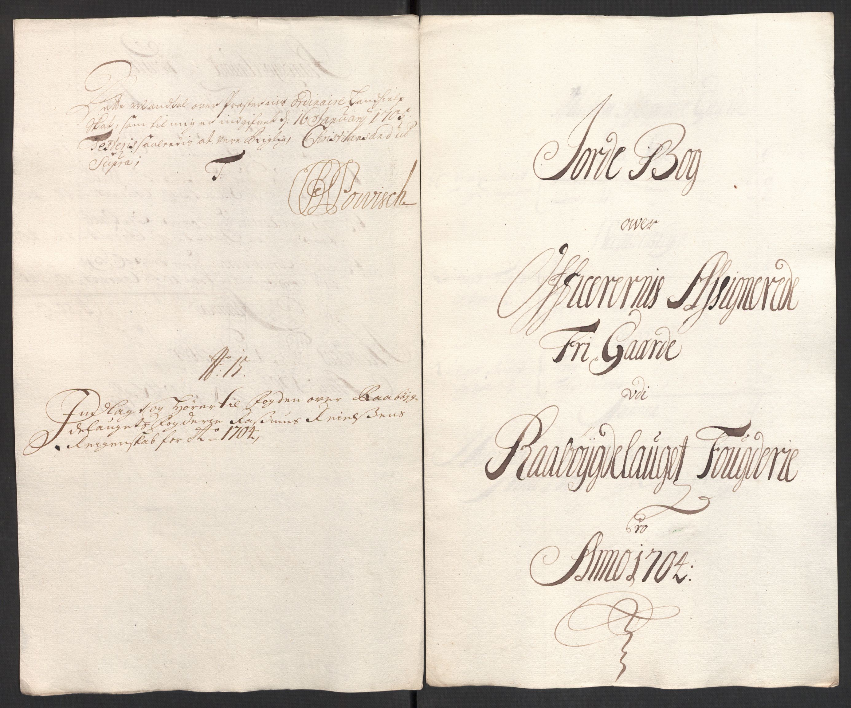 Rentekammeret inntil 1814, Reviderte regnskaper, Fogderegnskap, RA/EA-4092/R40/L2447: Fogderegnskap Råbyggelag, 1703-1705, p. 290