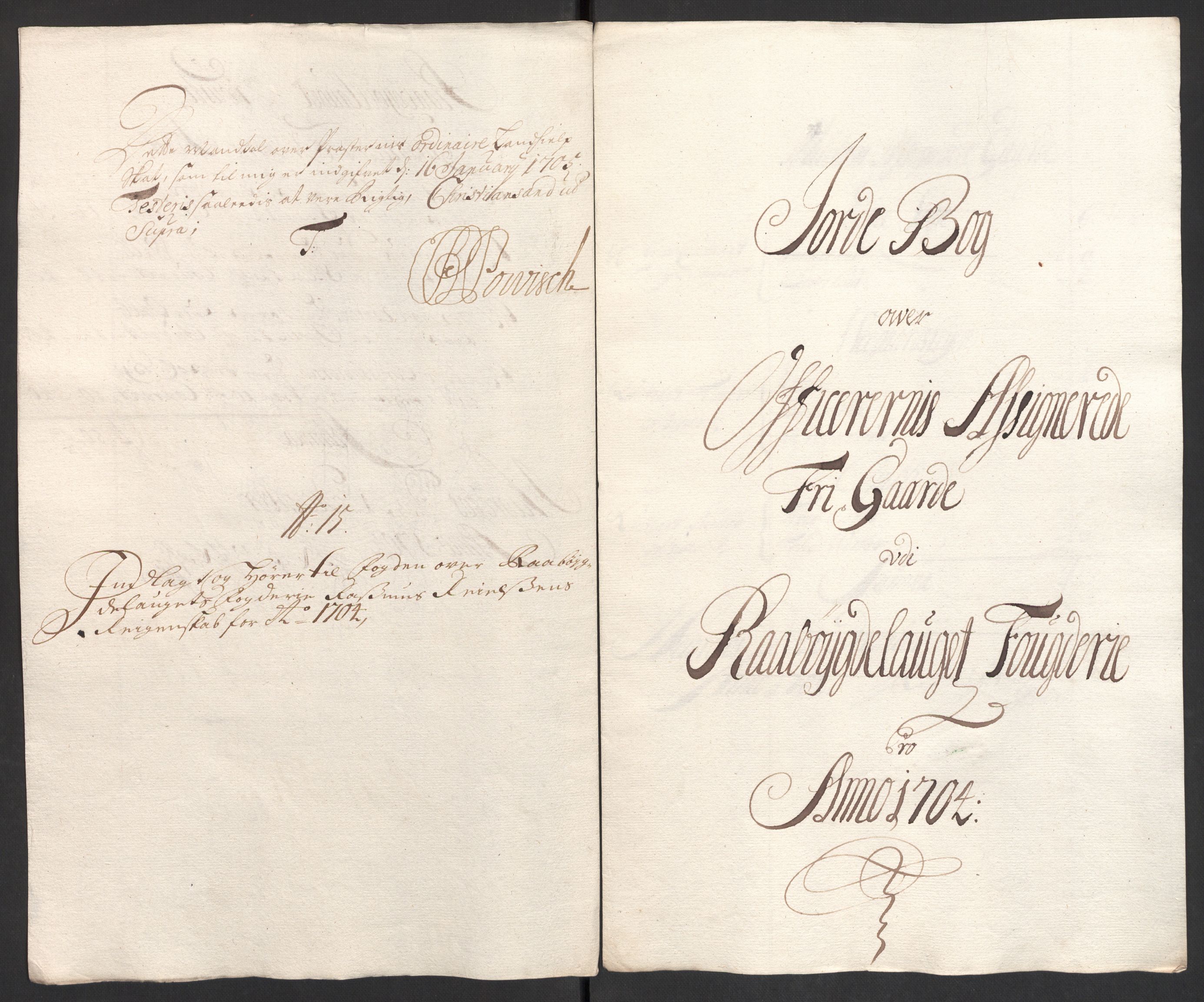 Rentekammeret inntil 1814, Reviderte regnskaper, Fogderegnskap, AV/RA-EA-4092/R40/L2447: Fogderegnskap Råbyggelag, 1703-1705, p. 290